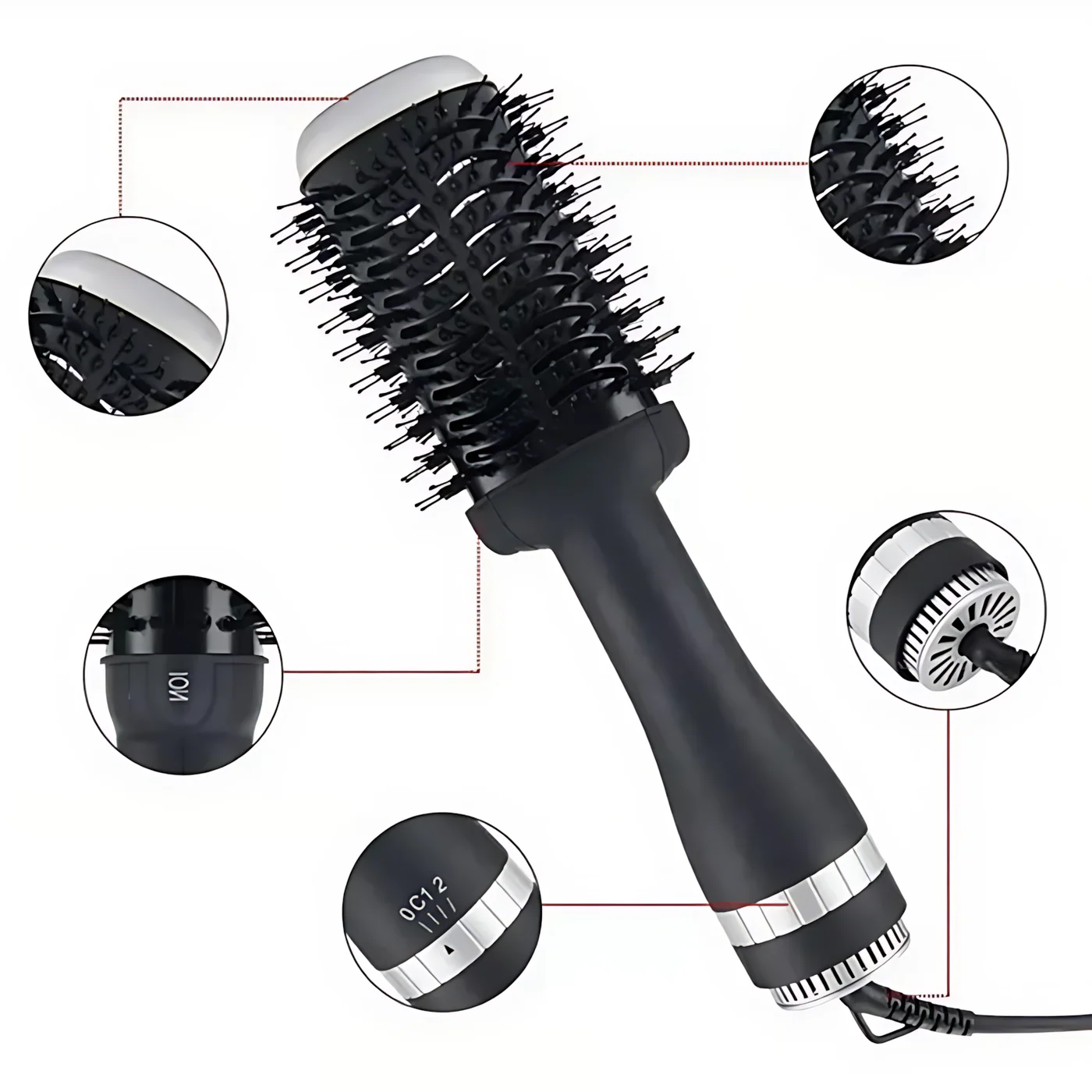 Sonifer Thermal Hair Brush - Image 3