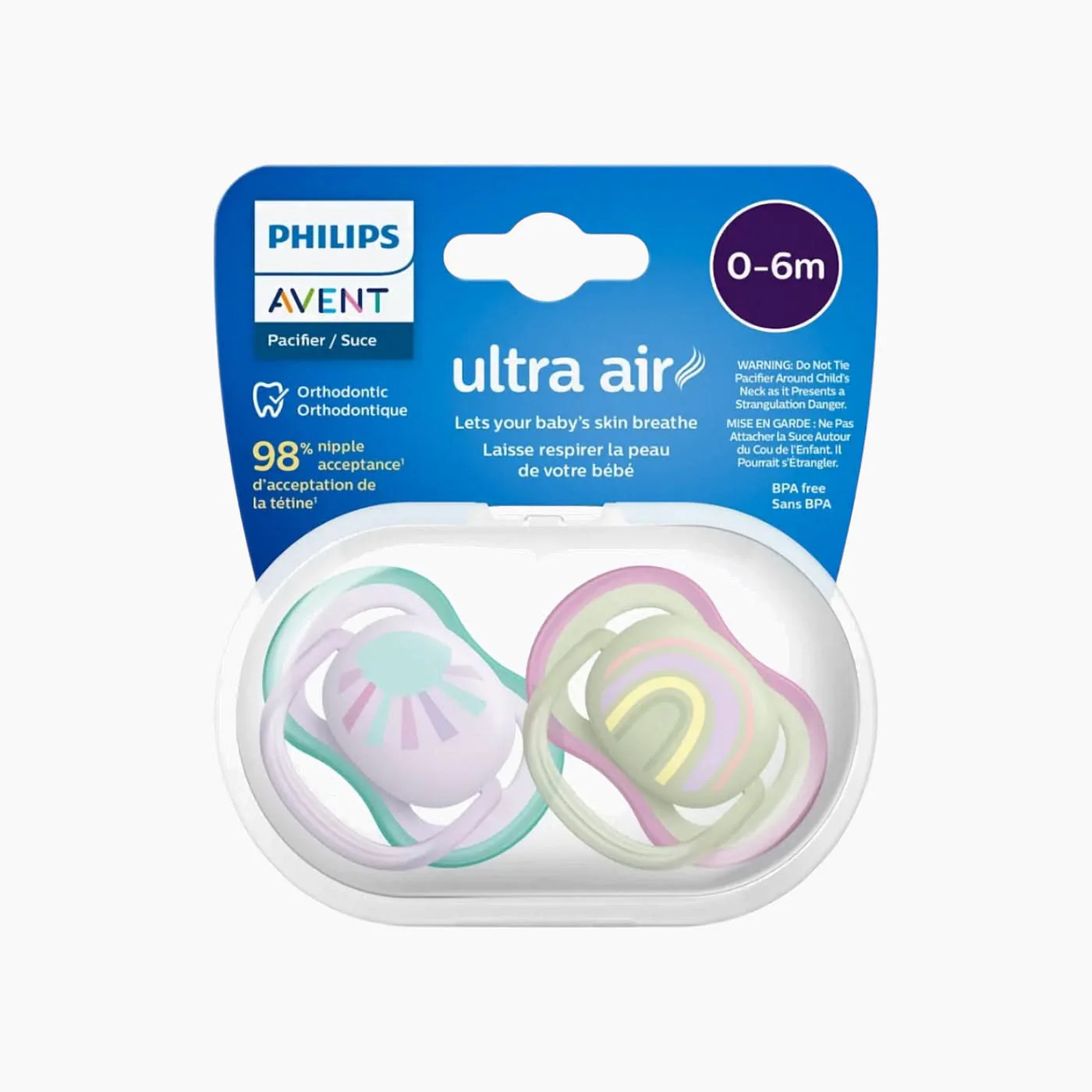 Philips Ultra Air Soother Pacifier - Image 2
