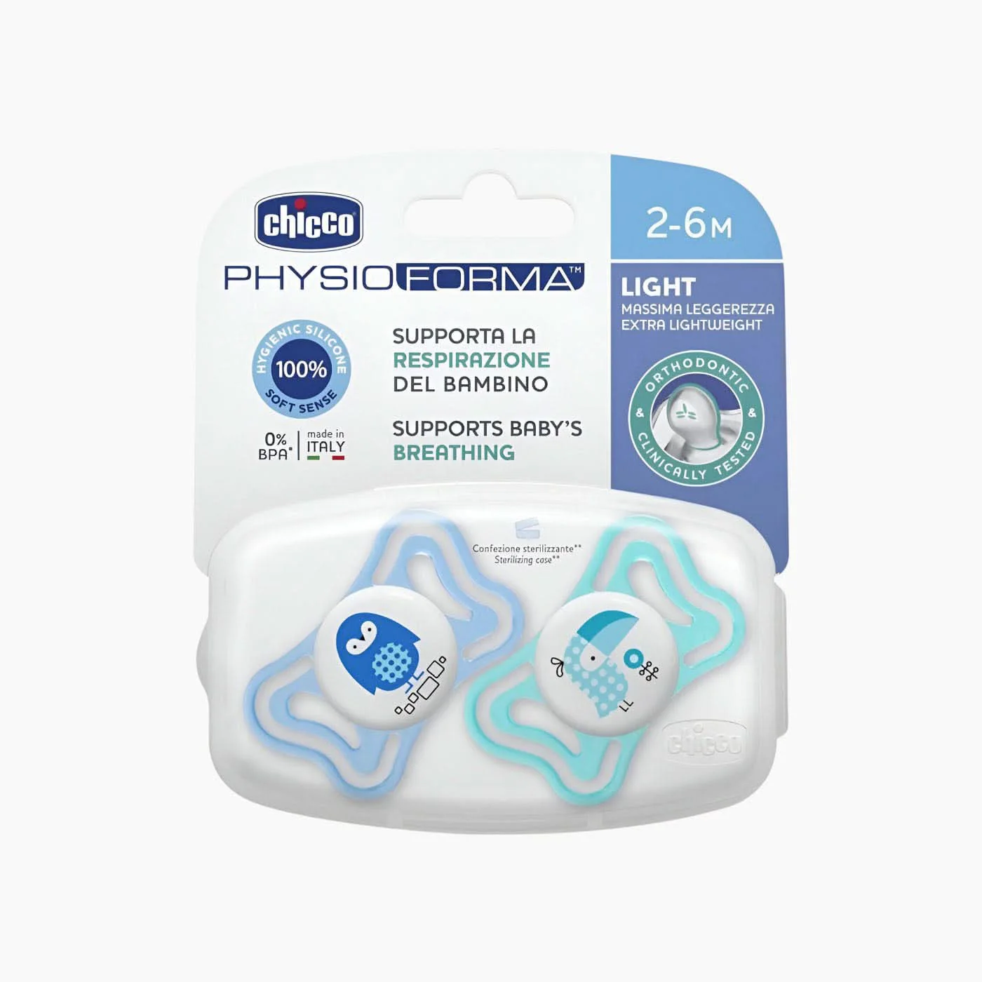 Chicco Soother Physio Light Sil 2 Pc Pacifier - Image 16