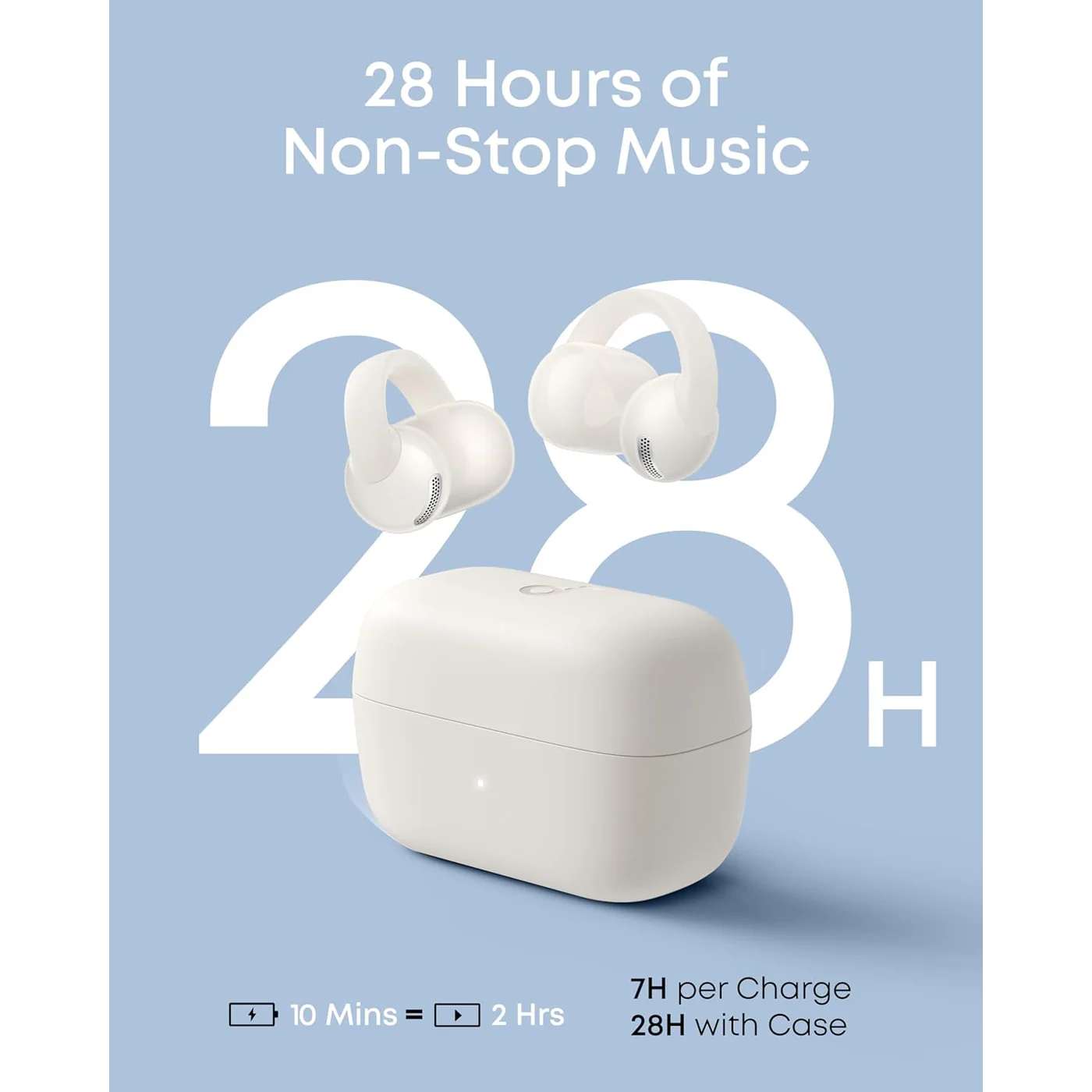 Soundcore C50i Comfortable Clip on Earbuds - Image 10