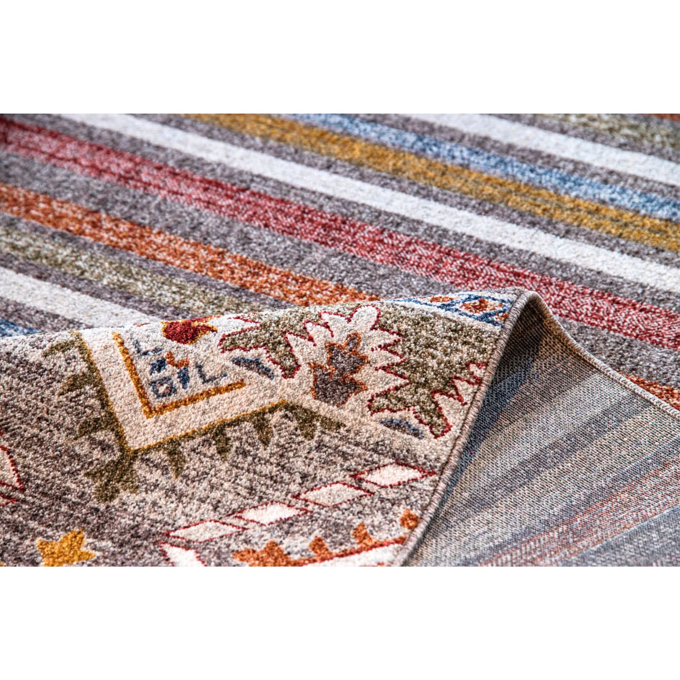 Spazio Home Southwestern Striped Rug - Image 2