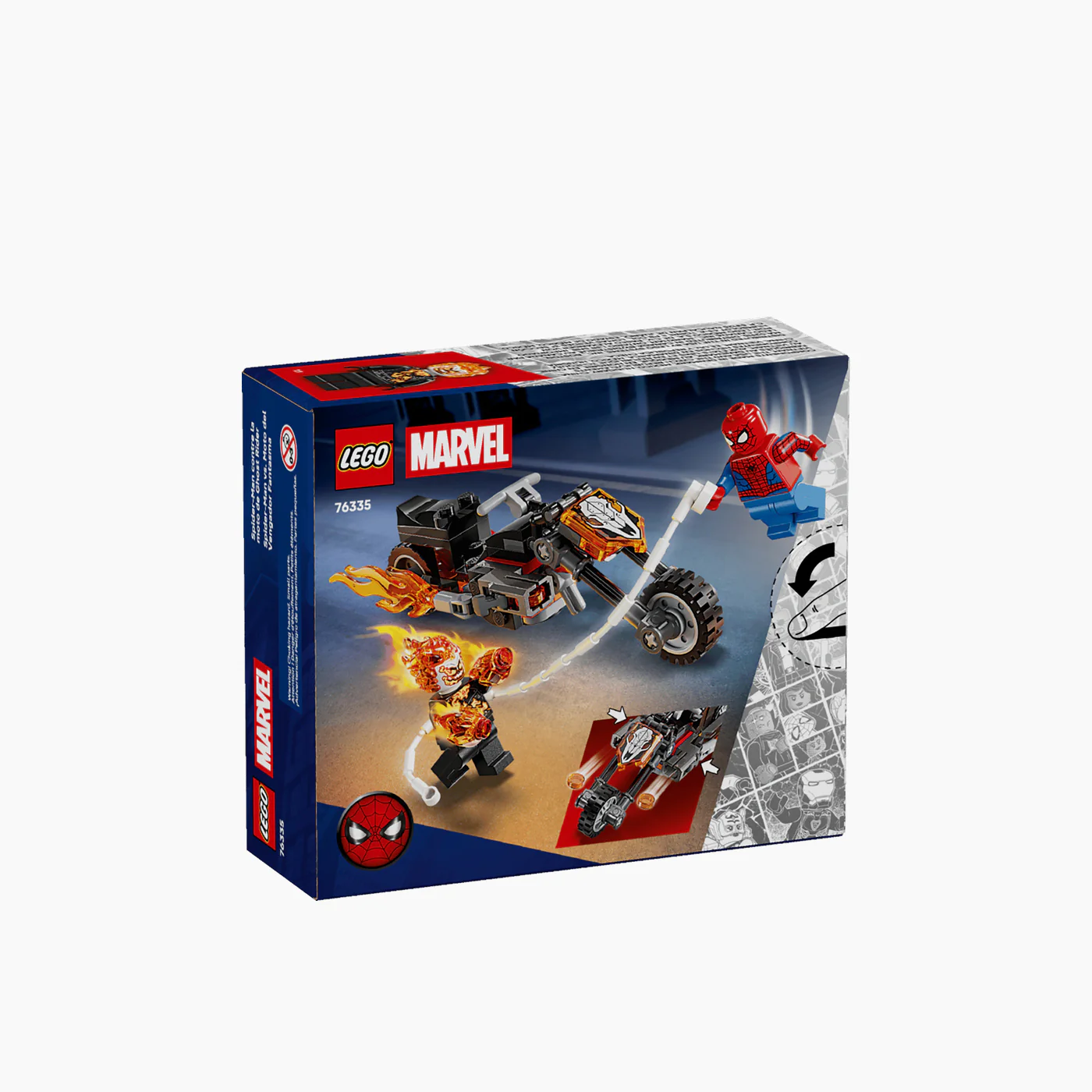 LEGO Spider-Man vs. Ghost Rider Motorcycle- 72 Pcs