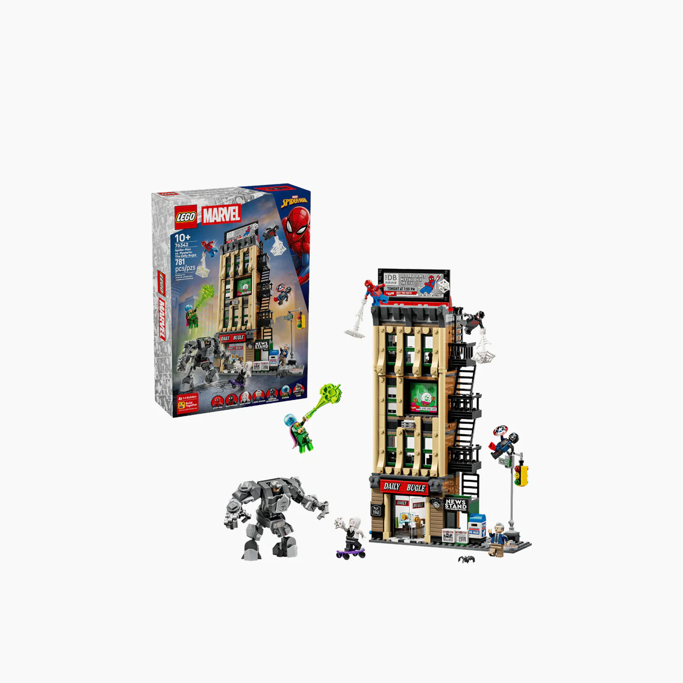 LEGO Spider-Man vs. Mysterio: The Daily ugle- 781 Pcs - Image 4