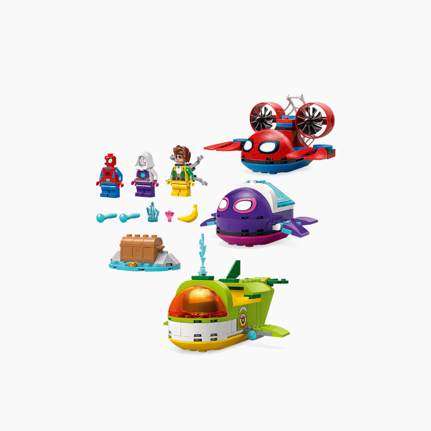 LEGO Spidey: Underwater Vehicles- 154 Pcs - Image 6