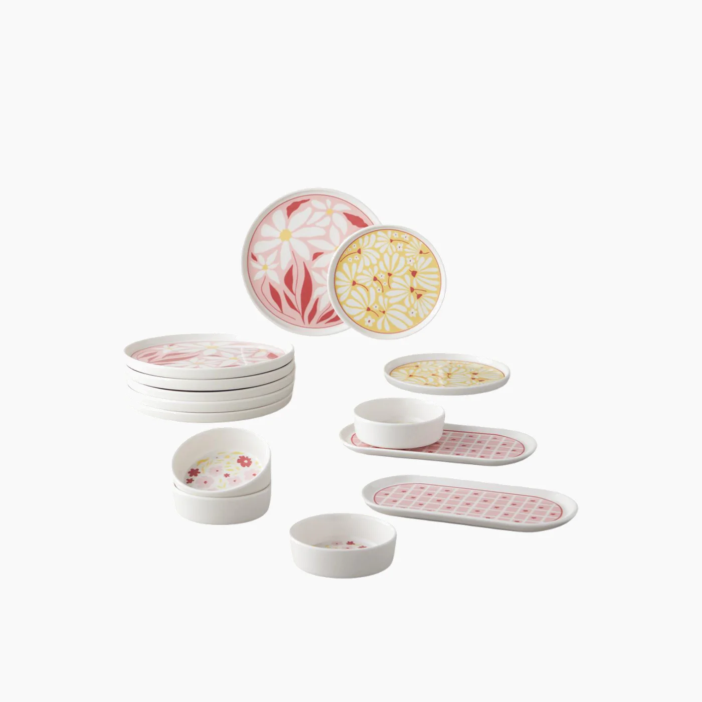 EH Living Splash Ceramic Breakfast Set - Image 7