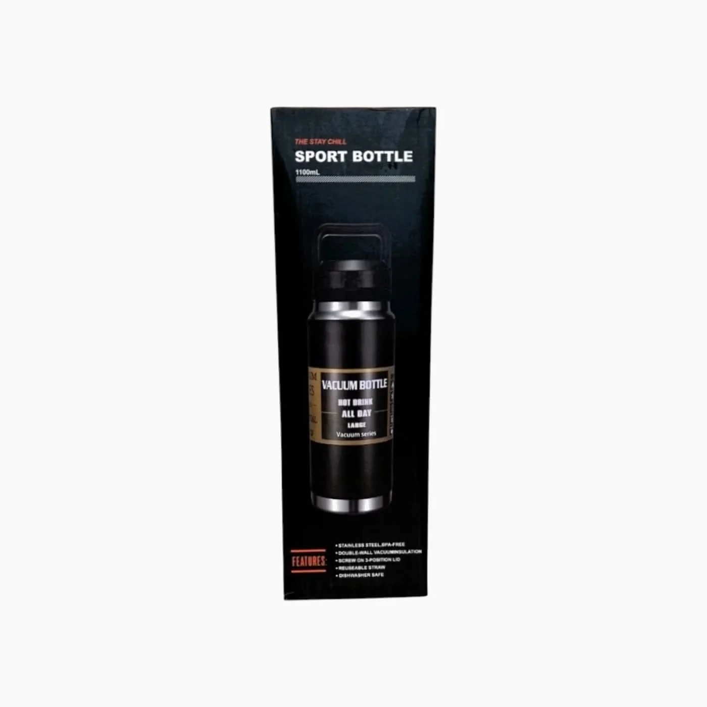 Leopardous Sport Bottle Water Bottle - Image 3