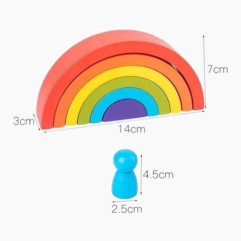 Stacking Rainbow Toy - Image 4