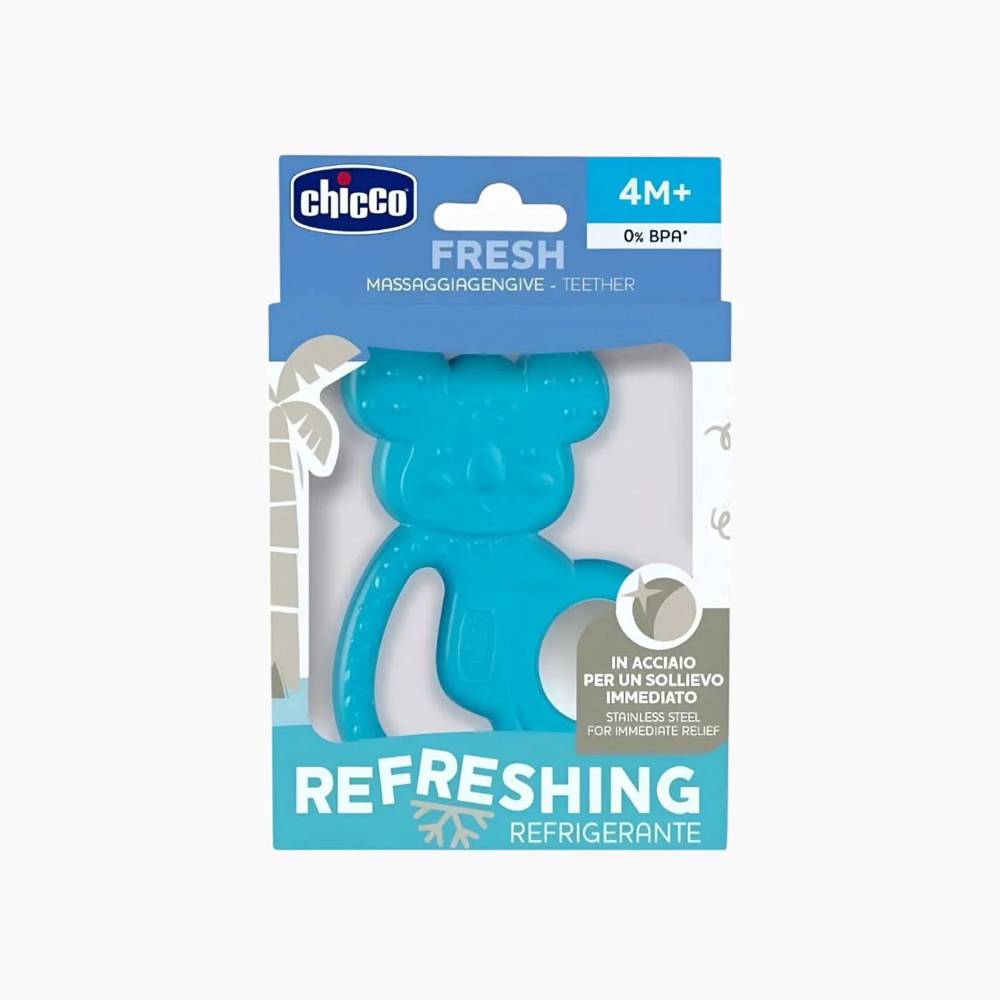 Chicco Stainless Steel Fresh 4M+ Teether - Image 2