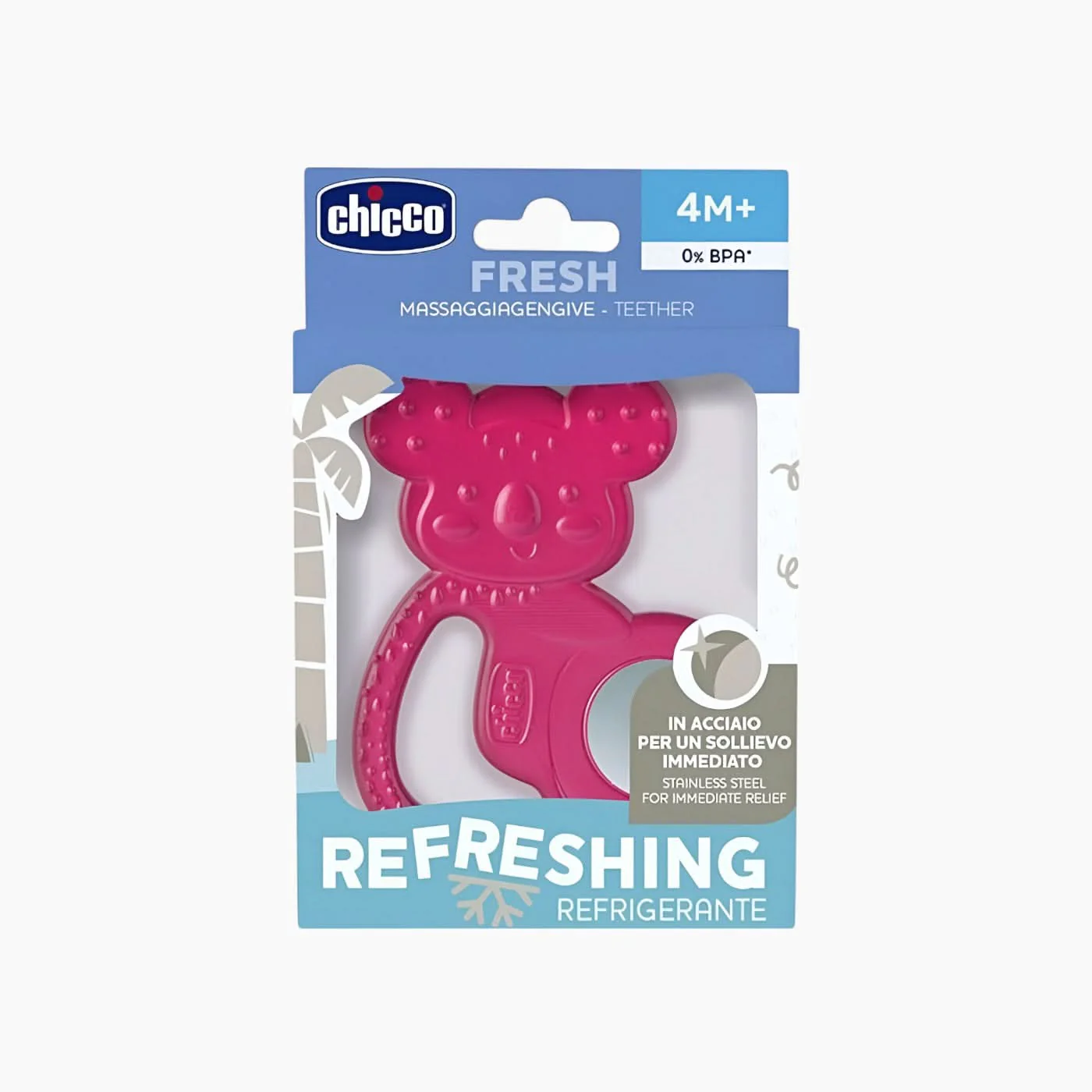 Chicco Stainless Steel Fresh 4M+ Teether - Image 4