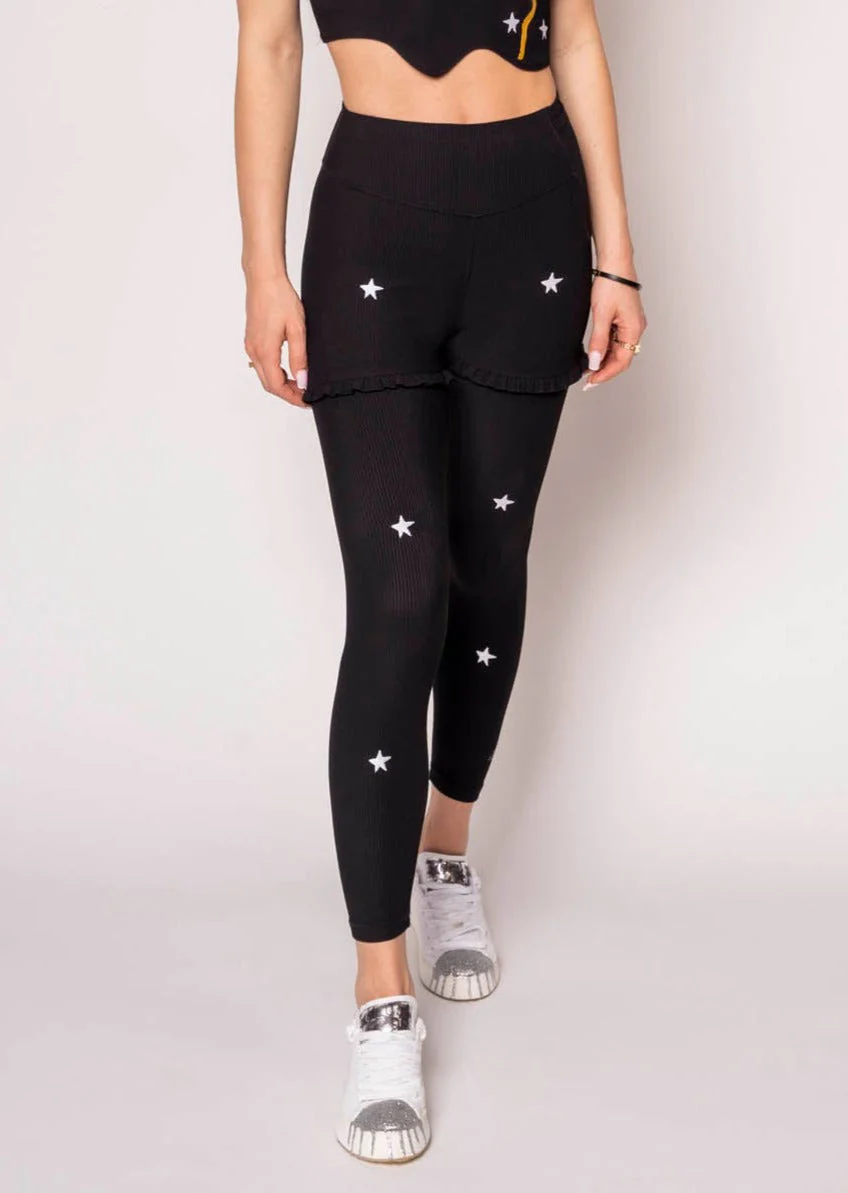 Ink Martini STAR-STUDDED LEGGINGS - Image 2