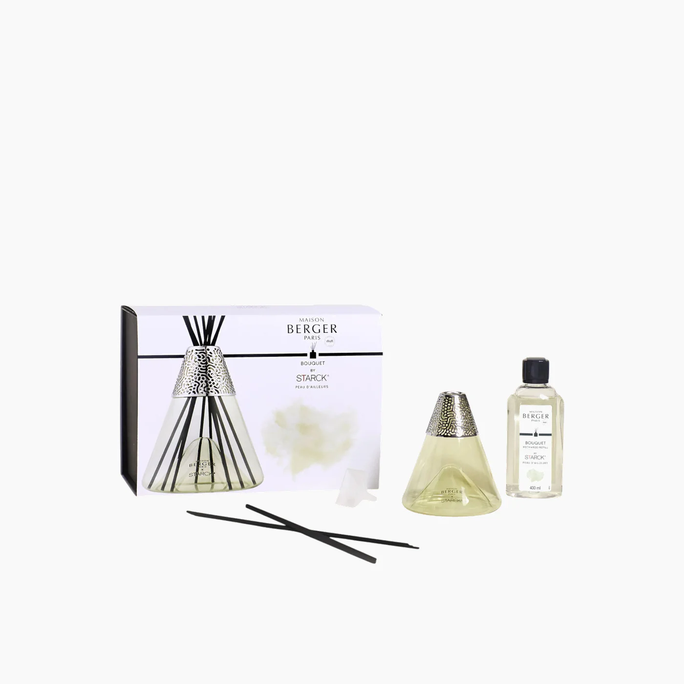 Maison Berger Paris Starck Bouquet Green Peau d’Ailleurs - Image 2