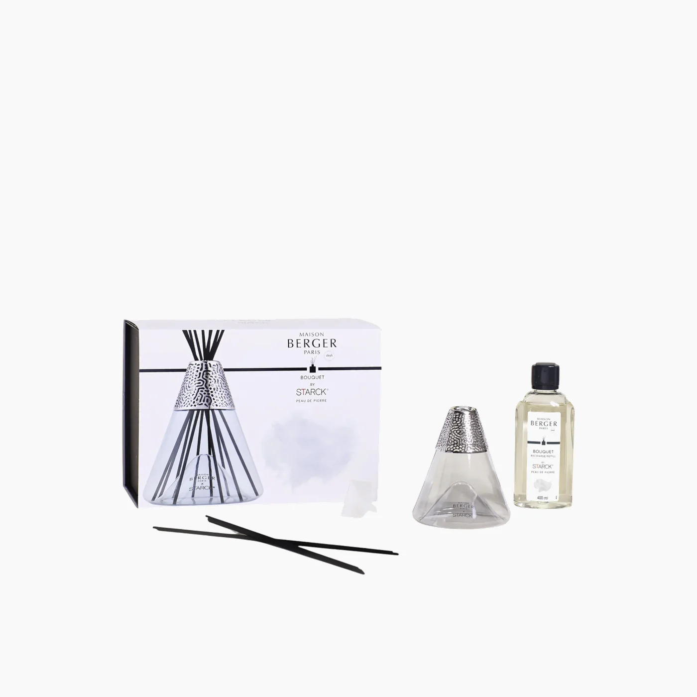 Maison Berger Paris Starck Bouquet Grey Peau de Pierre - Image 2