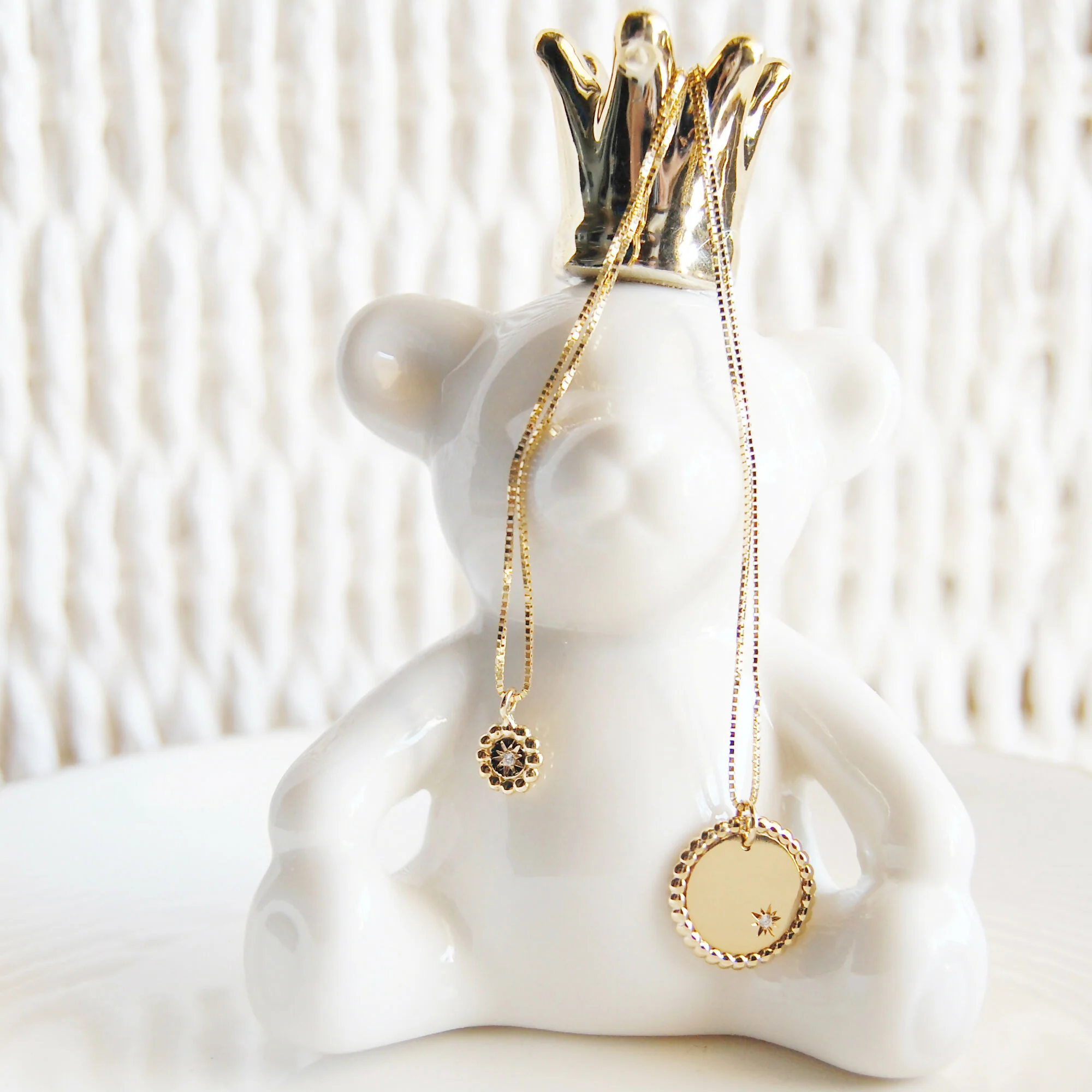 Baby Chic Fine Jewelry Stellar Coin Necklace - Image 2