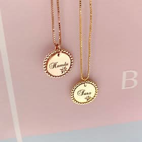 Baby Chic Fine Jewelry Stellar Coin Necklace - Image 4