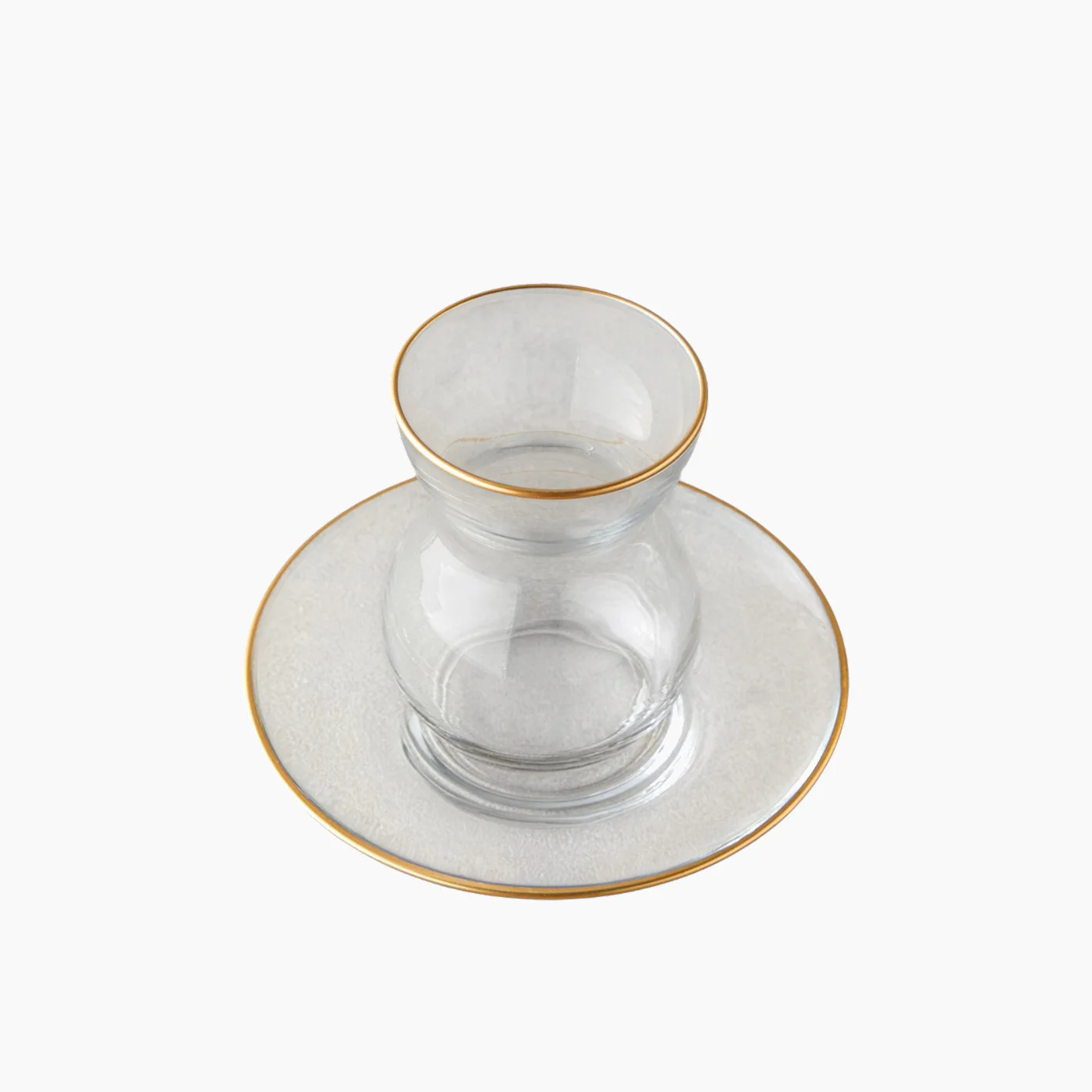 EH Living Stellar Glass 12 Pieces 6 Servings Tea Set 140 ml