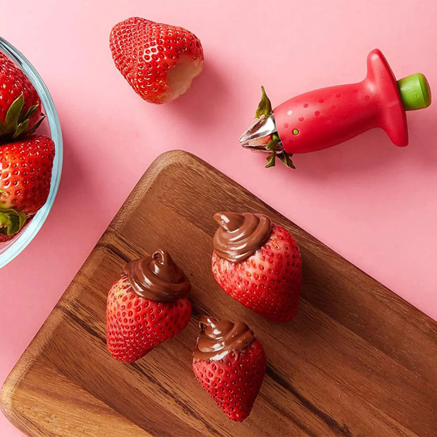 Kitchencraft Stem Gem Strawberry Huller - Image 3