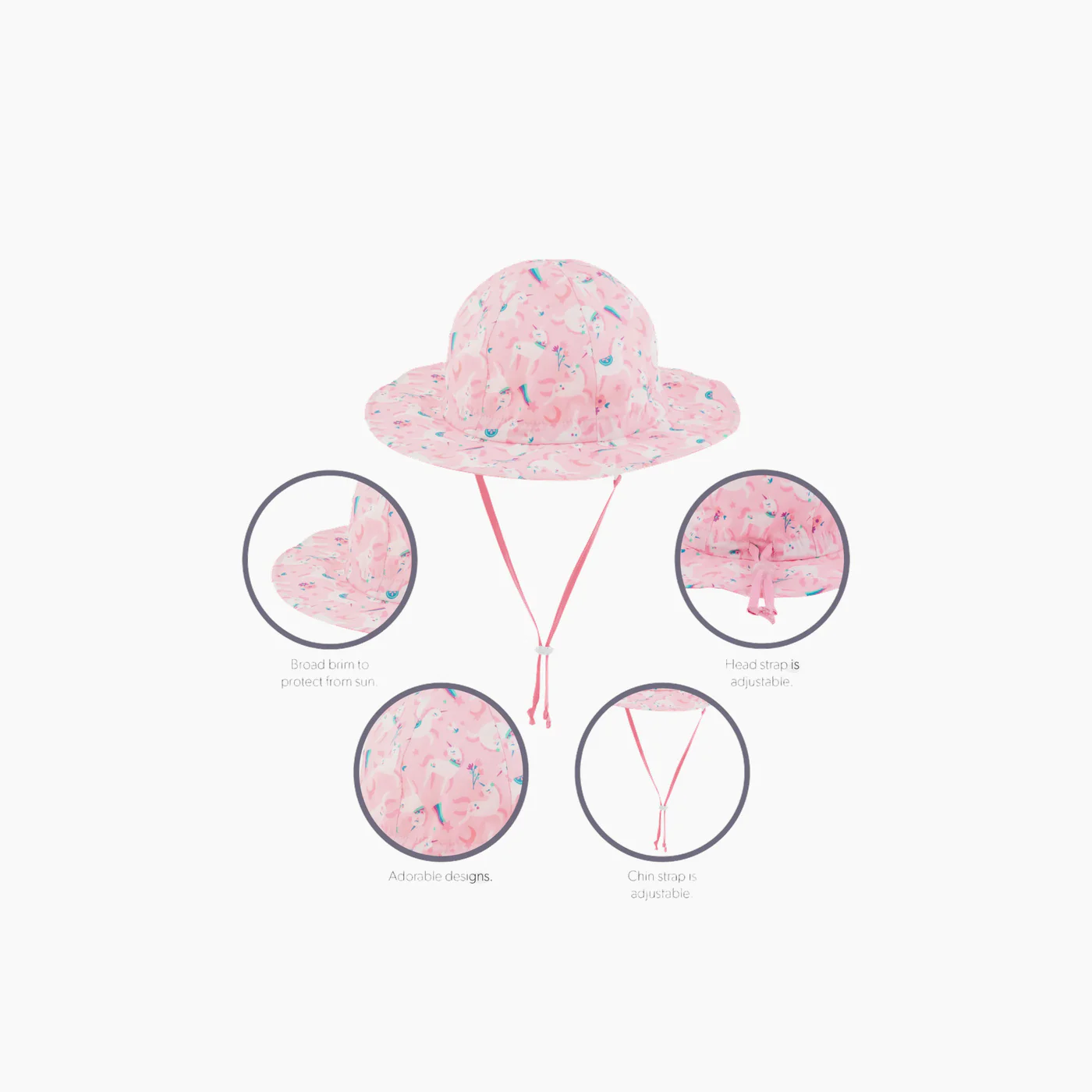 Stephen Joseph Baby Sun Hat - Image 6