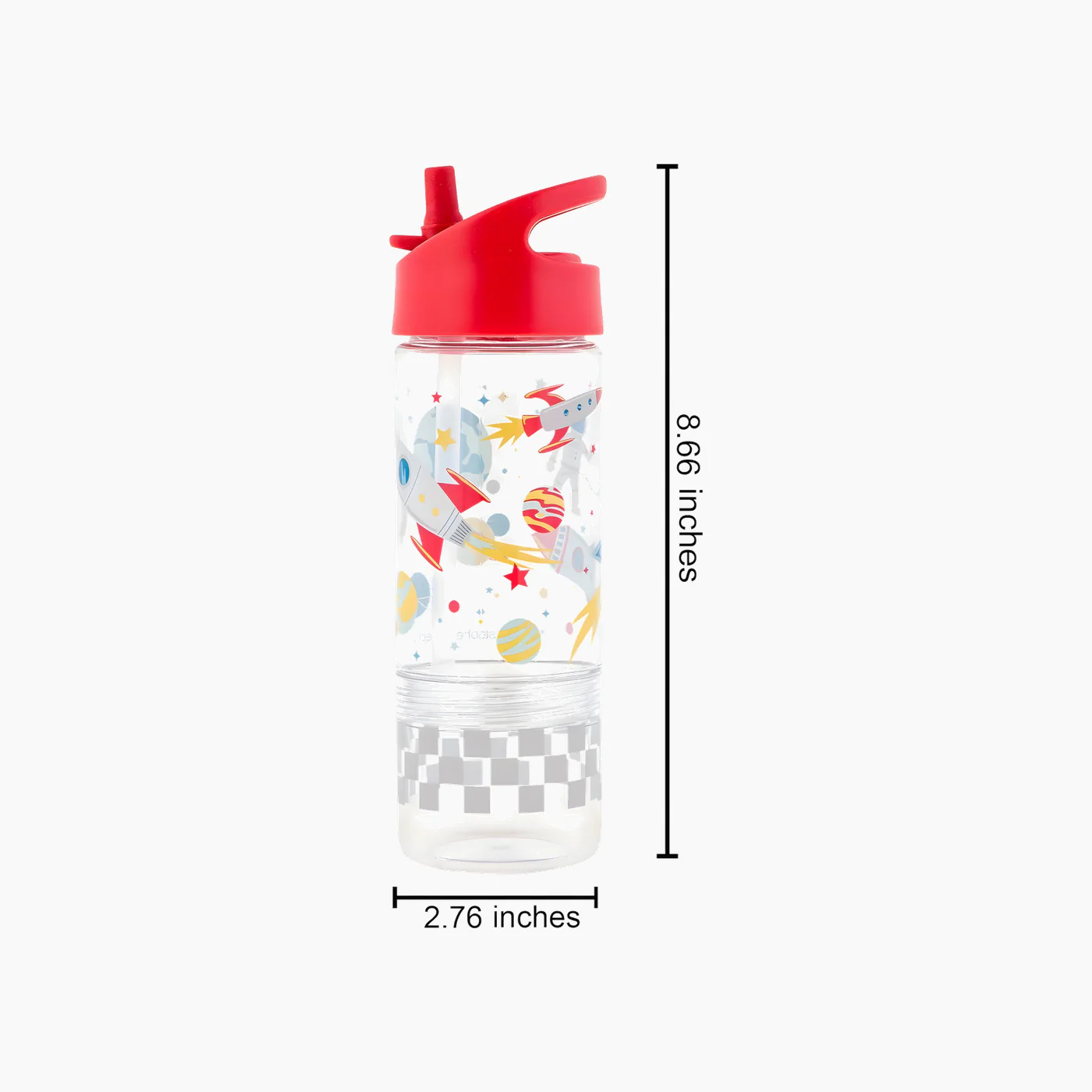 Stephen Joseph Flip Top Bottles With Snack Container Water Bottles - Image 14