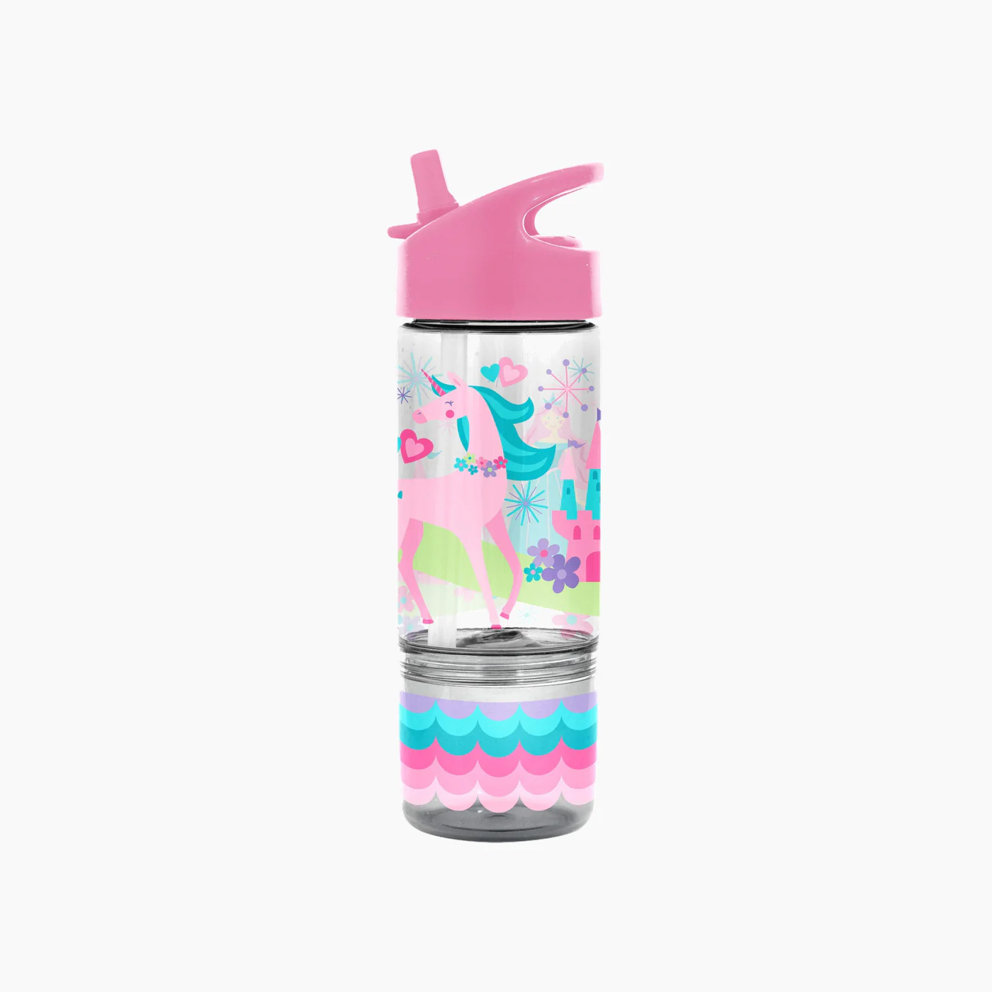 Stephen Joseph Flip Top Bottles With Snack Container Water Bottles - Image 15