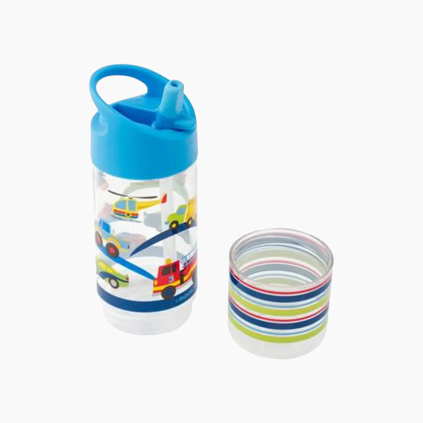 Stephen Joseph Flip Top Bottles With Snack Container Water Bottles - Image 5