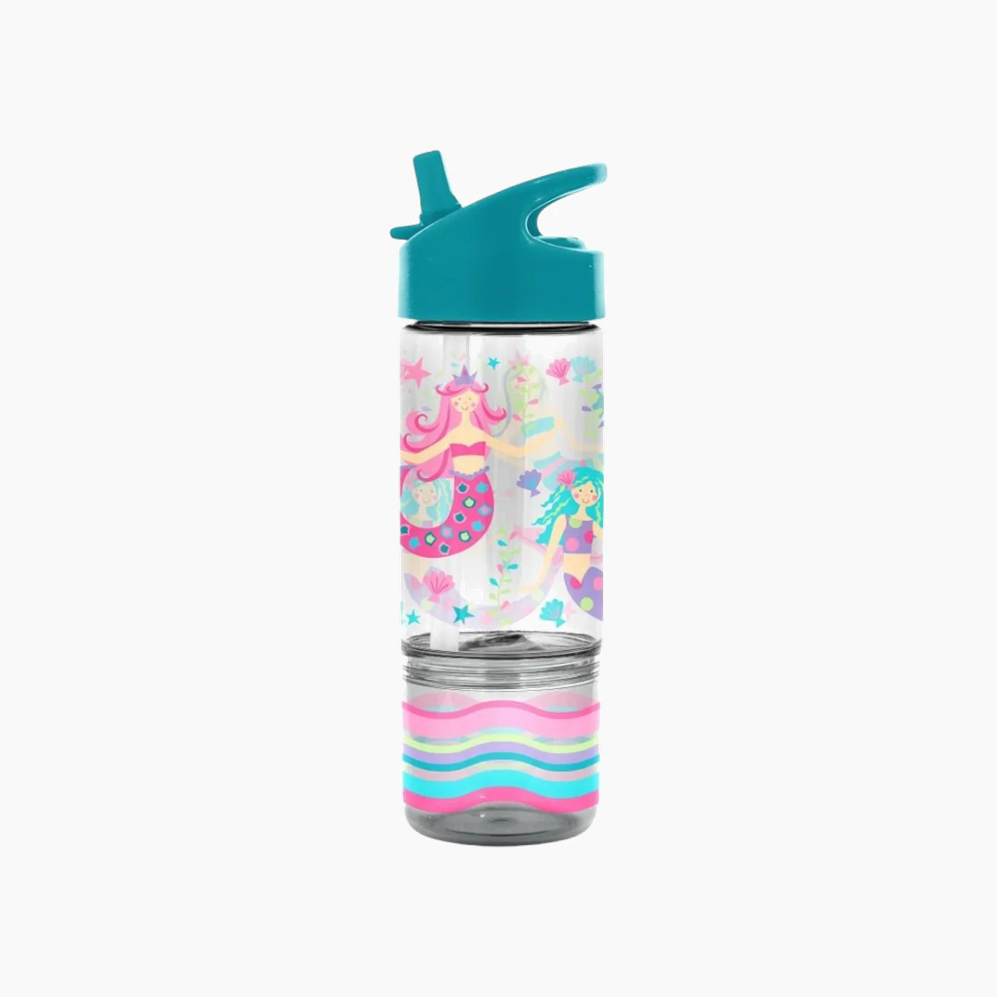 Stephen Joseph Flip Top Bottles With Snack Container Water Bottles - Image 6