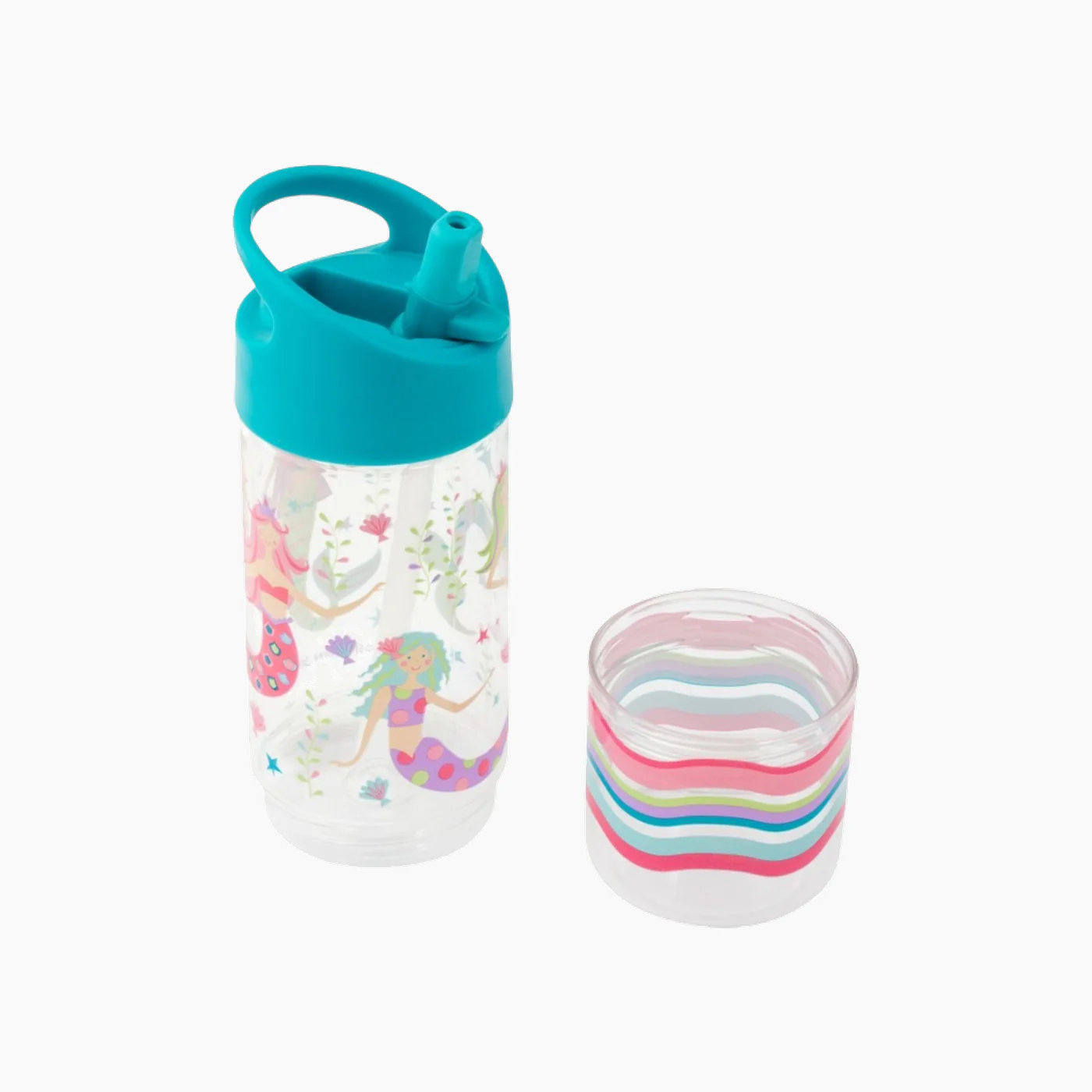 Stephen Joseph Flip Top Bottles With Snack Container Water Bottles - Image 7