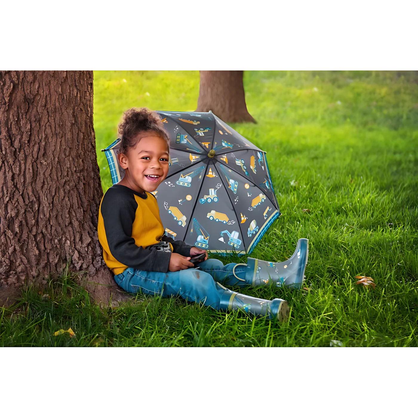 Stephen Joseph Construction Rain Boots - Image 4