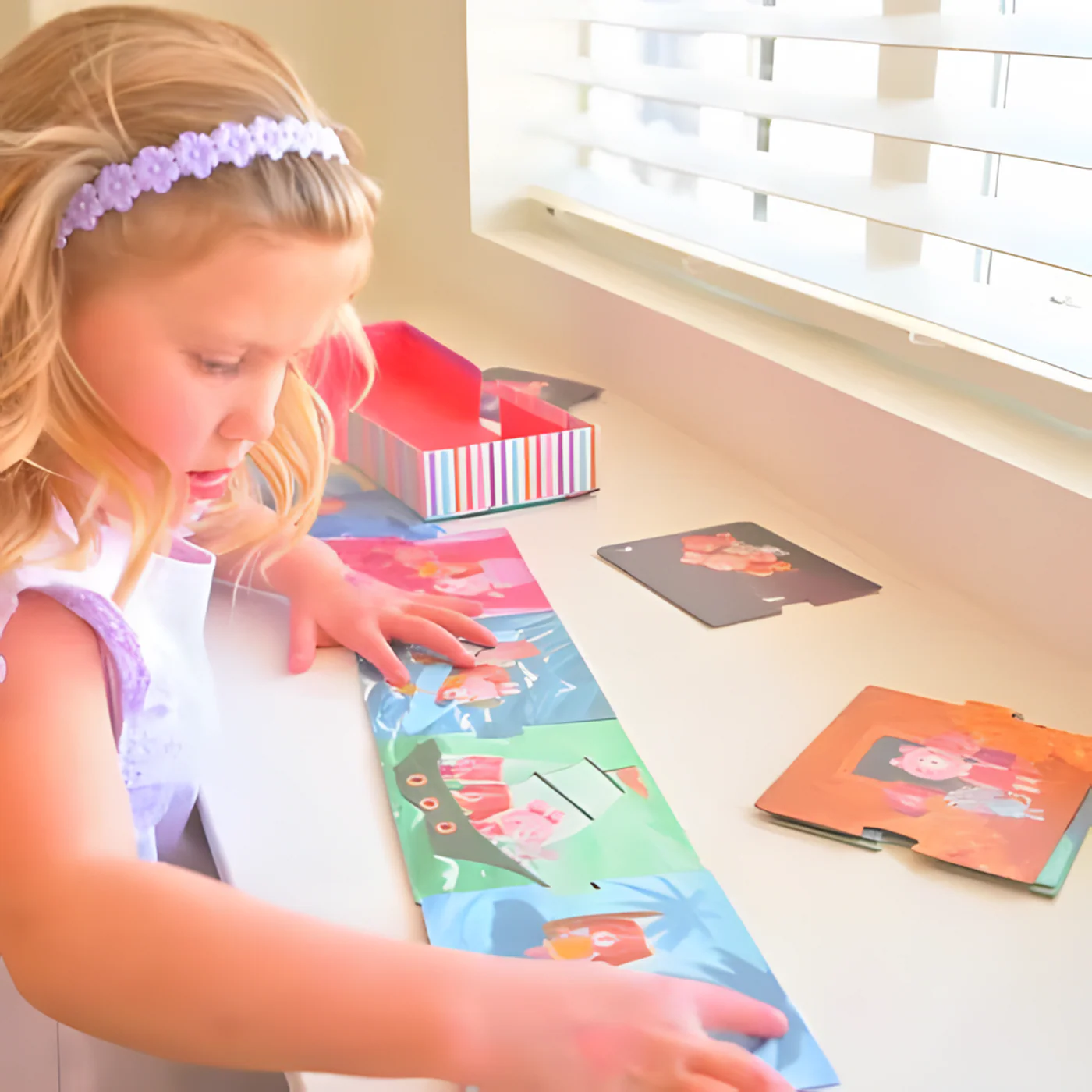 Stephen Joseph Story Book Puzzle - Image 7