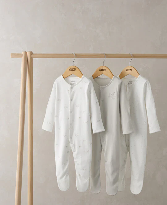 Stork Sleepsuits (Set of 3) - Image 2