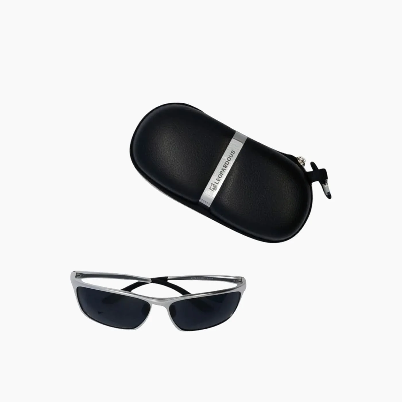 Leopardous Rectangular Sunglasses - Image 2