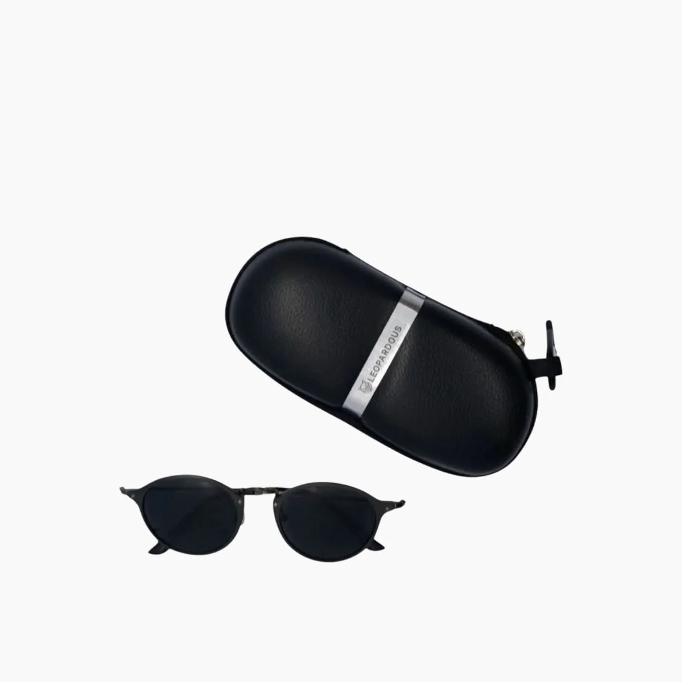 Leopardous Round Grey Sunglasses - Image 2