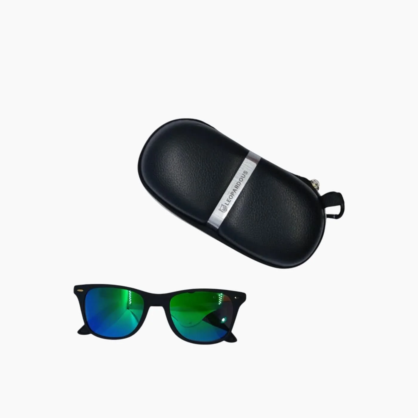 Leopardous Rectangular Sunglasses - Image 2
