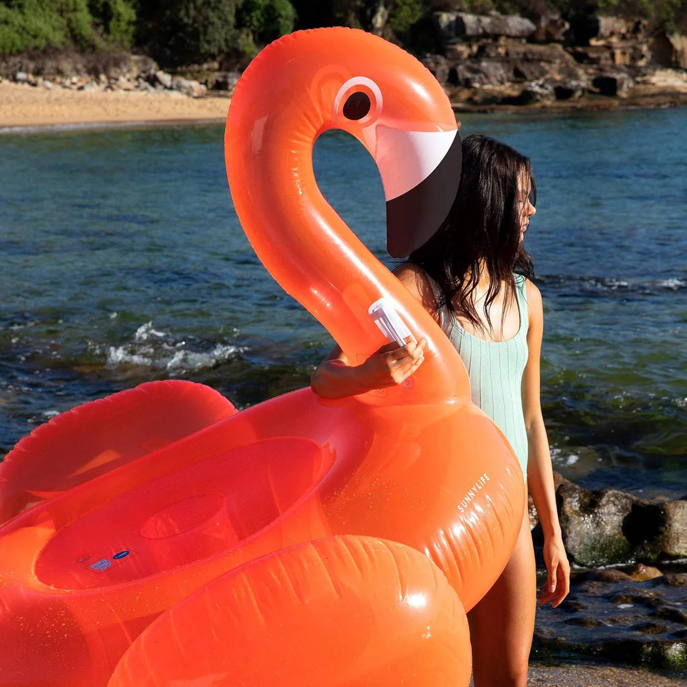 SunnyLife Luxe RideOn Float Rosie Watermelon - Image 7