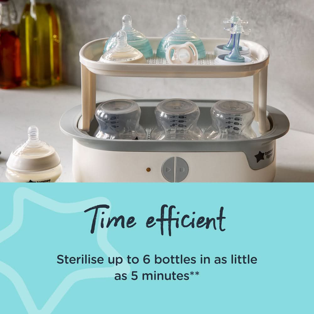 Tommee Tippee SuperSteam Electric Steam Steriliser - Image 5