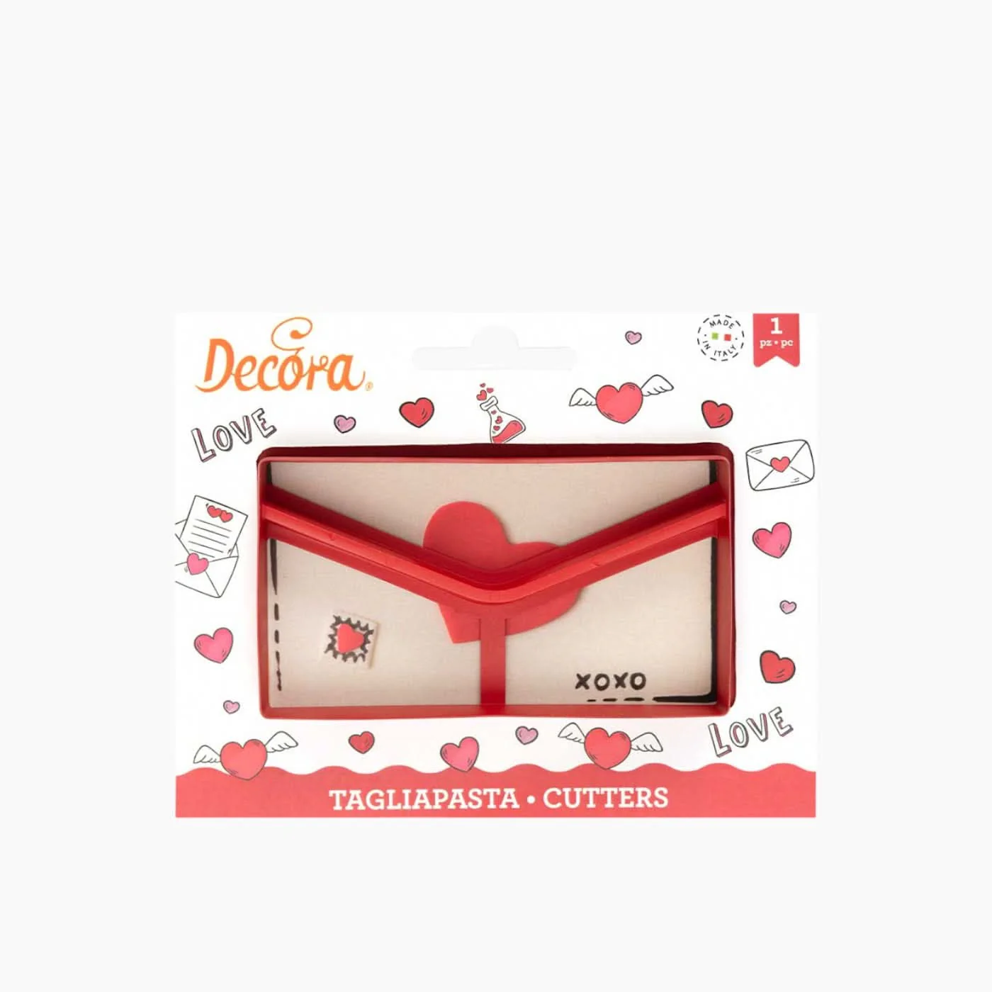 Decora Sweet Messages Cookie Cutter