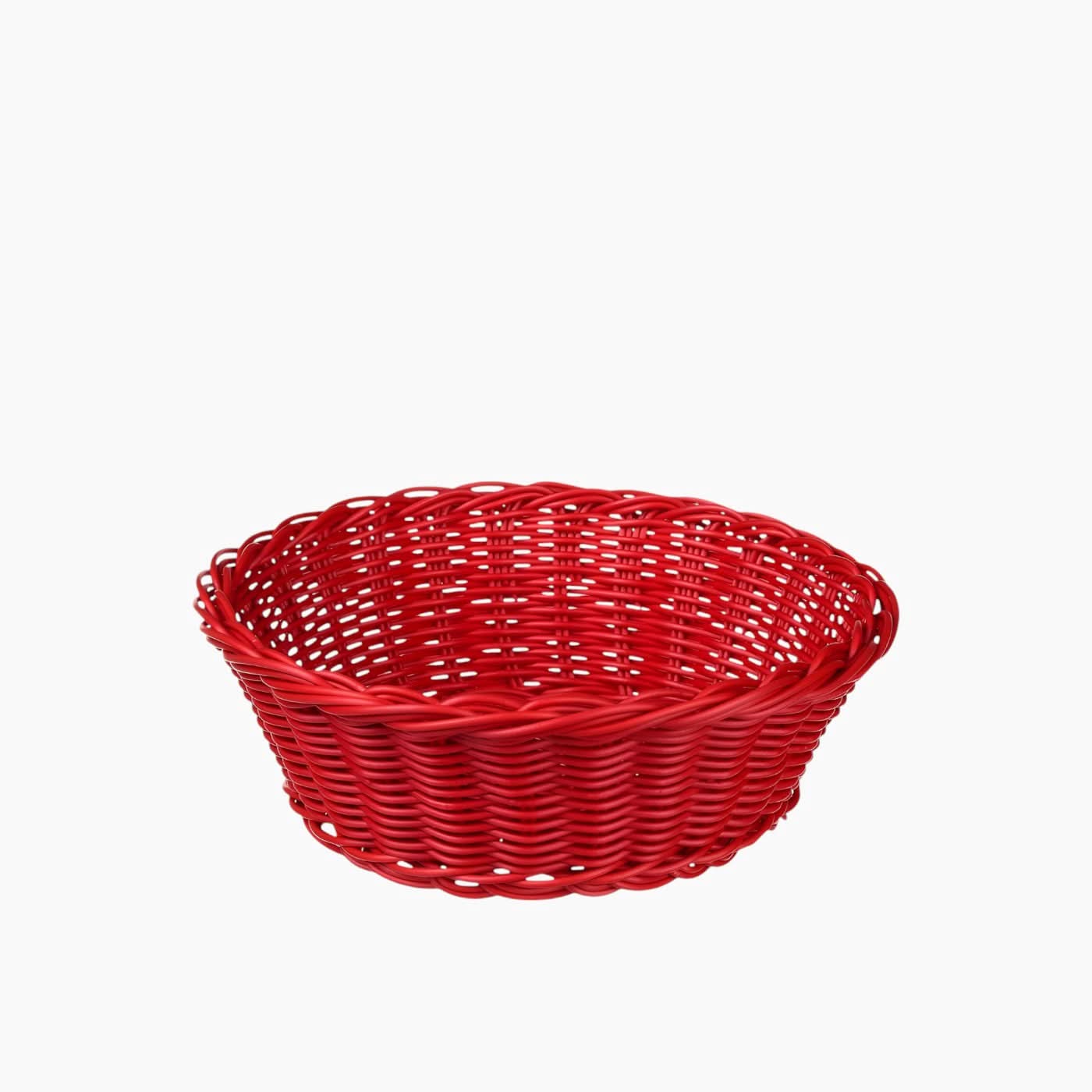 Tablecraft Polycarbonate Round Basket - Image 2