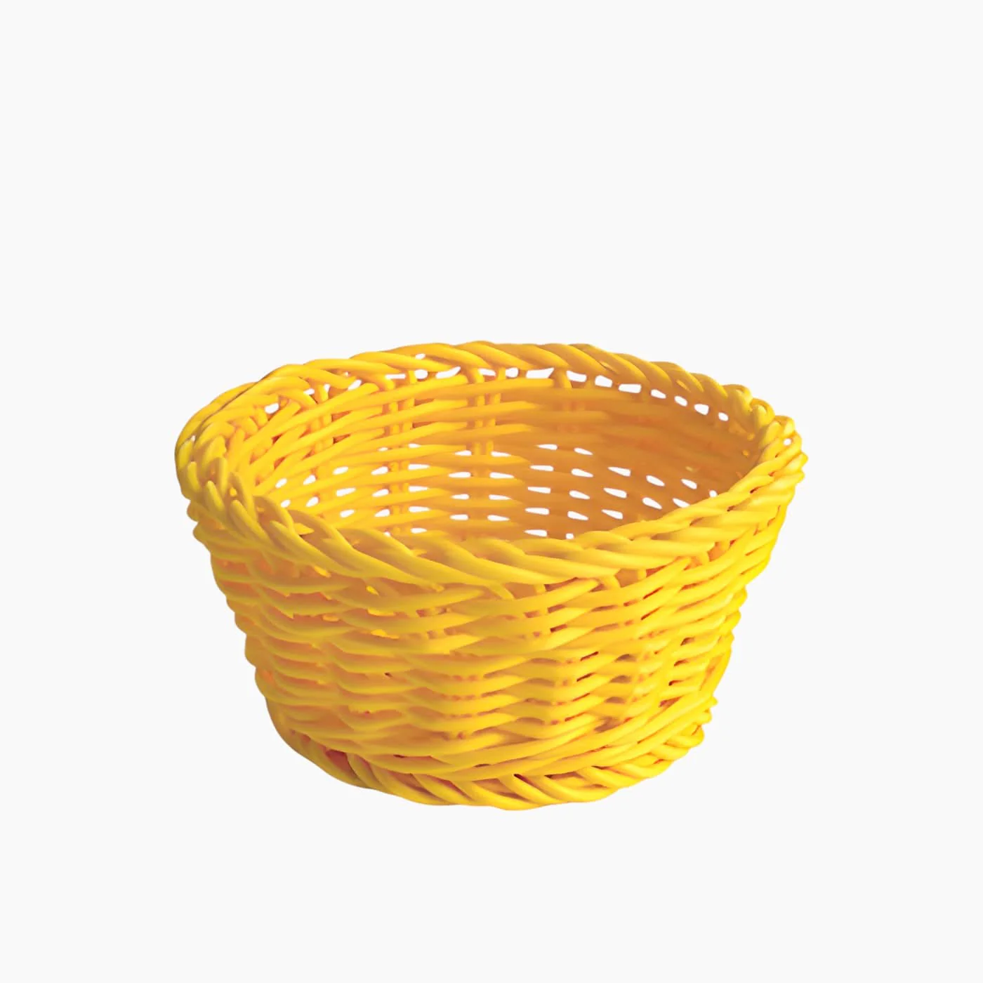 Tablecraft Polycarbonate Round Basket - Image 5