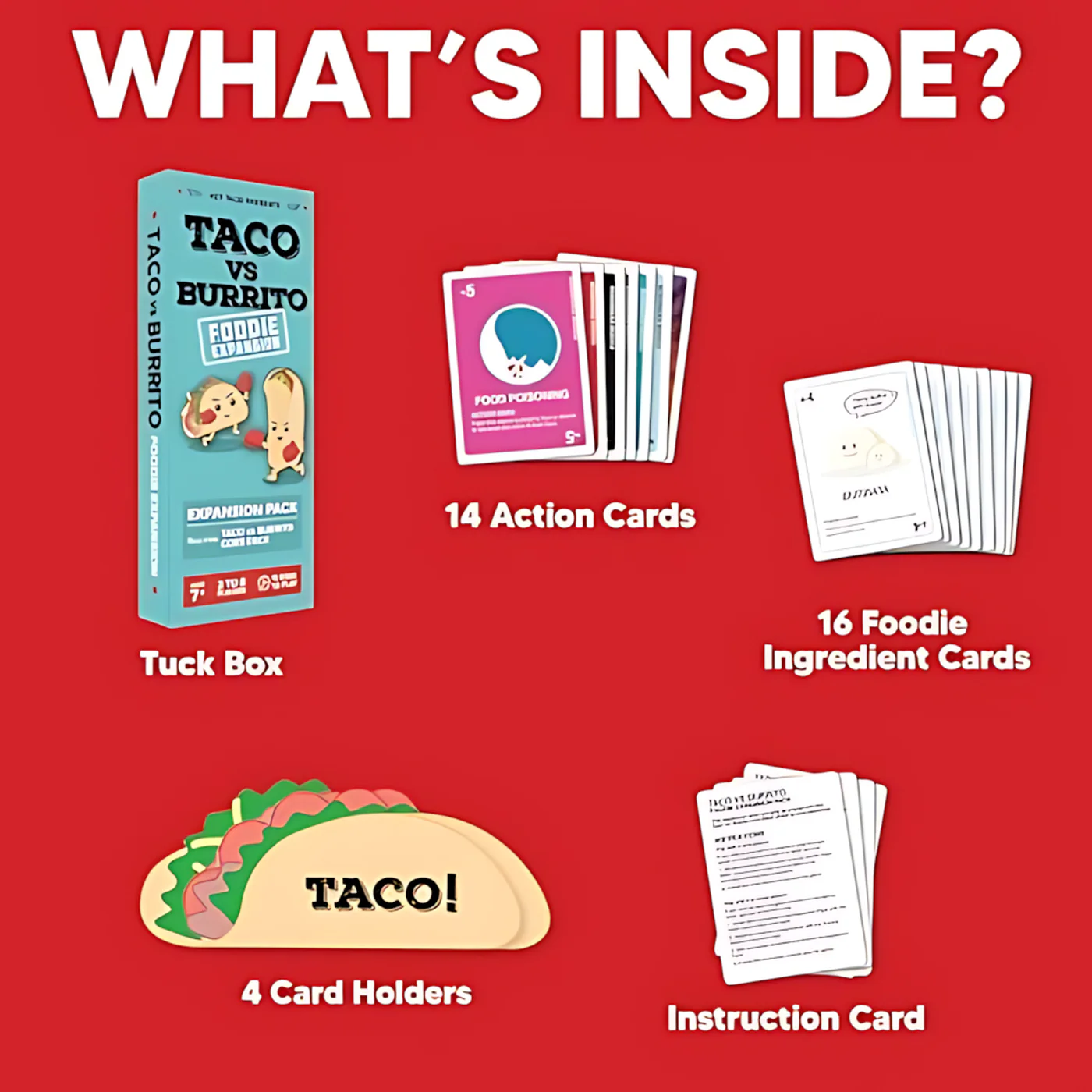 Taco vs Burrito Card Game - Image 4