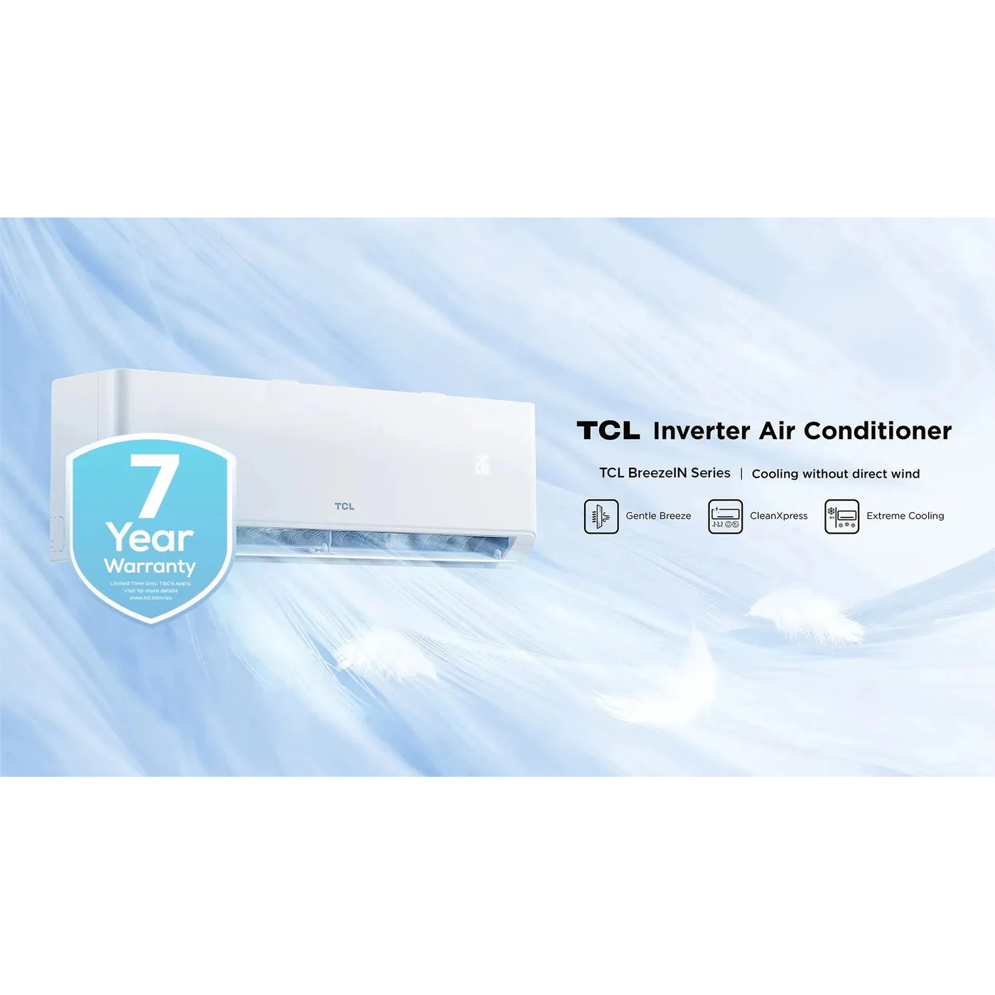 TCL BreezeIN Series Reverse Cycle Air Conditioner - Image 8