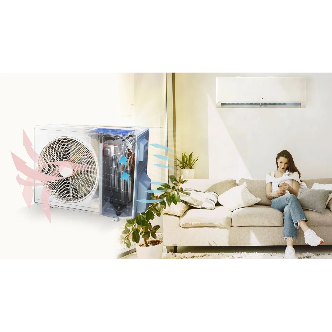 TCL BreezeIN Series Reverse Cycle Air Conditioner - Image 9