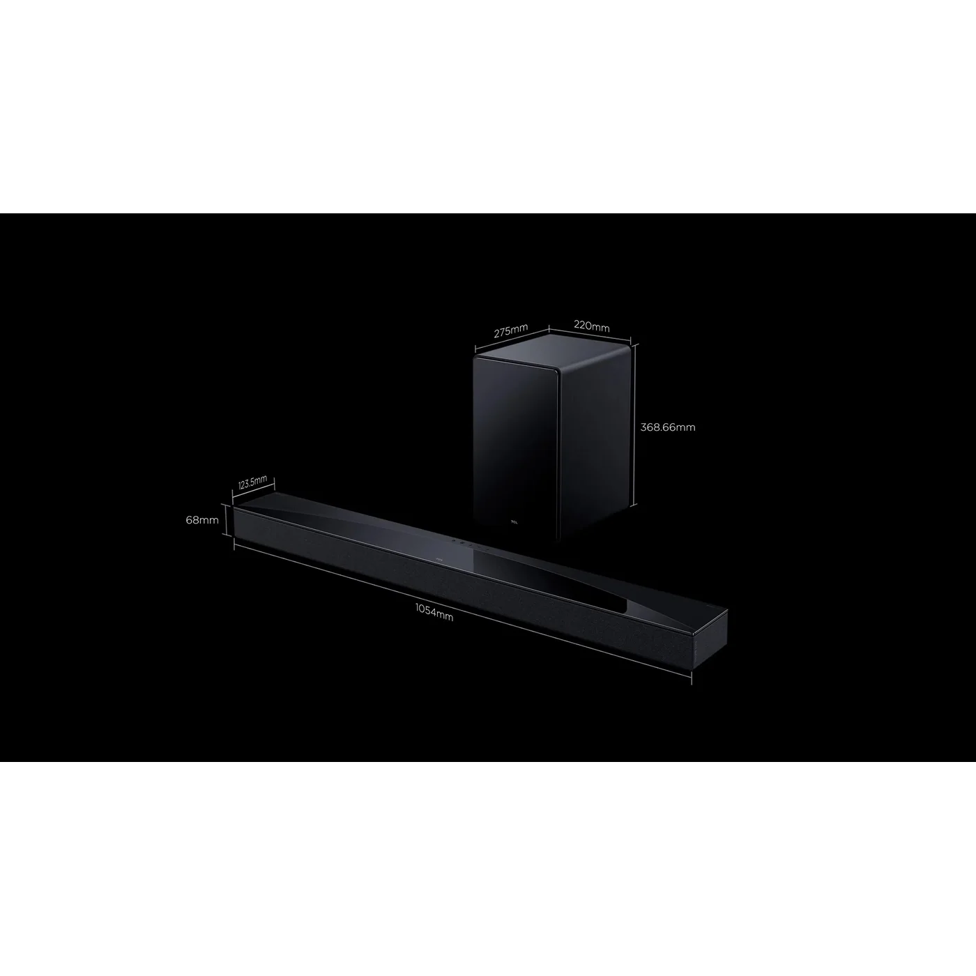 TCL Q75H 5.1.2ch Dolby Atmos Soundbar - Image 7