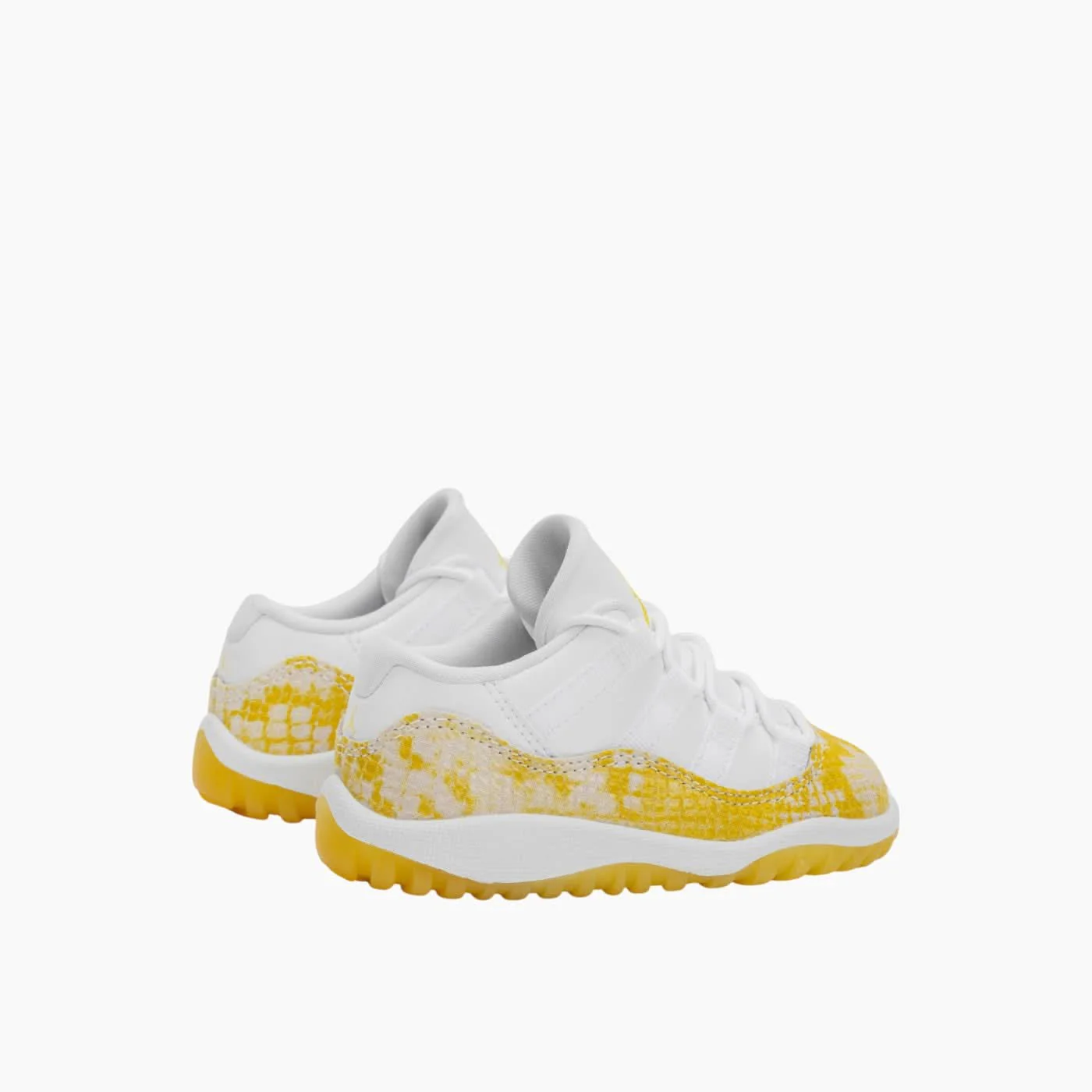 Air Jordan 11 Retro Low Yellow Snakeskin Toddler Shoes - Image 3