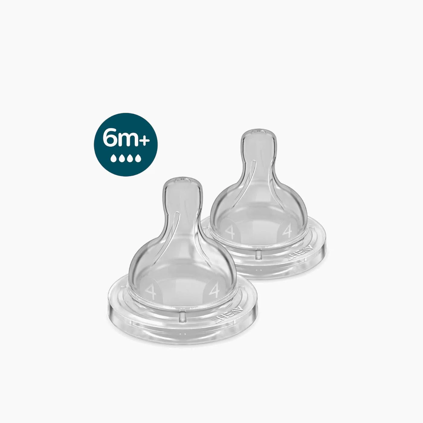 Philips Teat Airflex T4 Baby Bottle Nipples