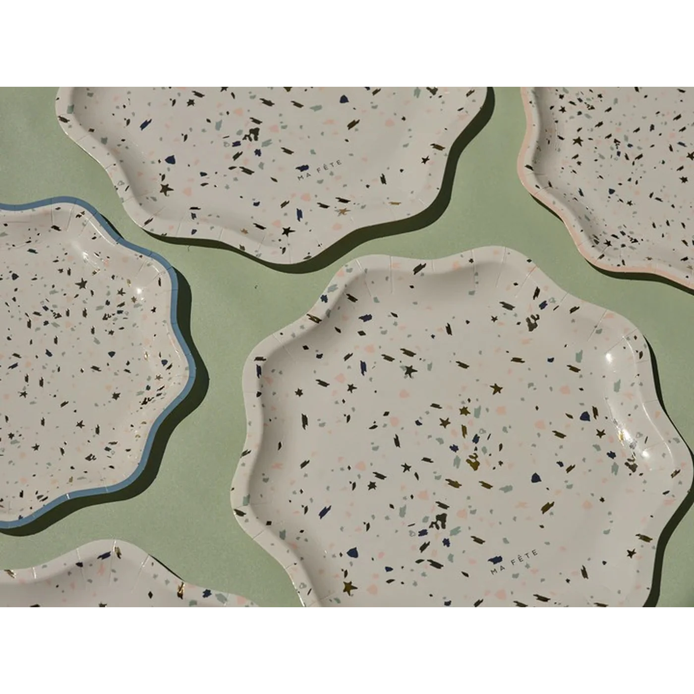 Ma Fete Terrazzo Dinner Plates - Set of 8 - Image 4