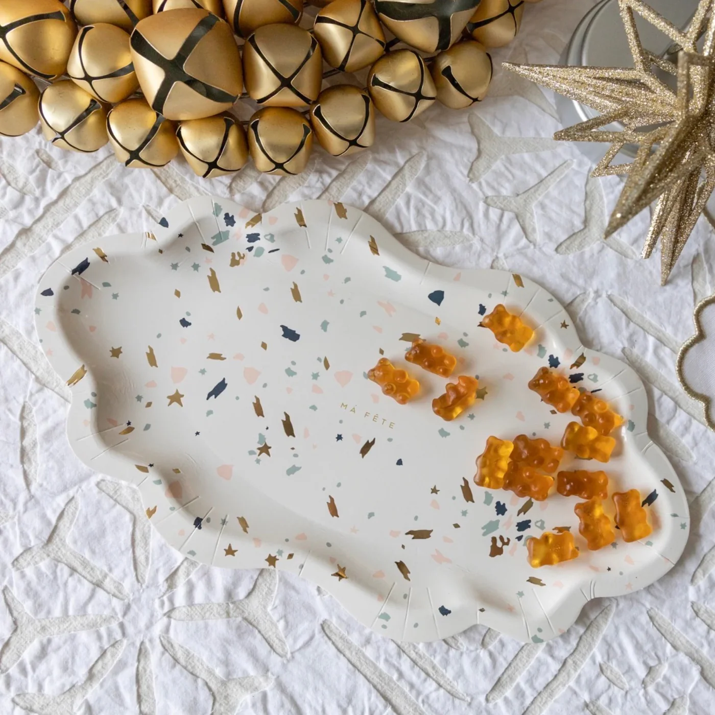 Ma Fete Terrazzo Mini Trays - Set of 4 - Image 5