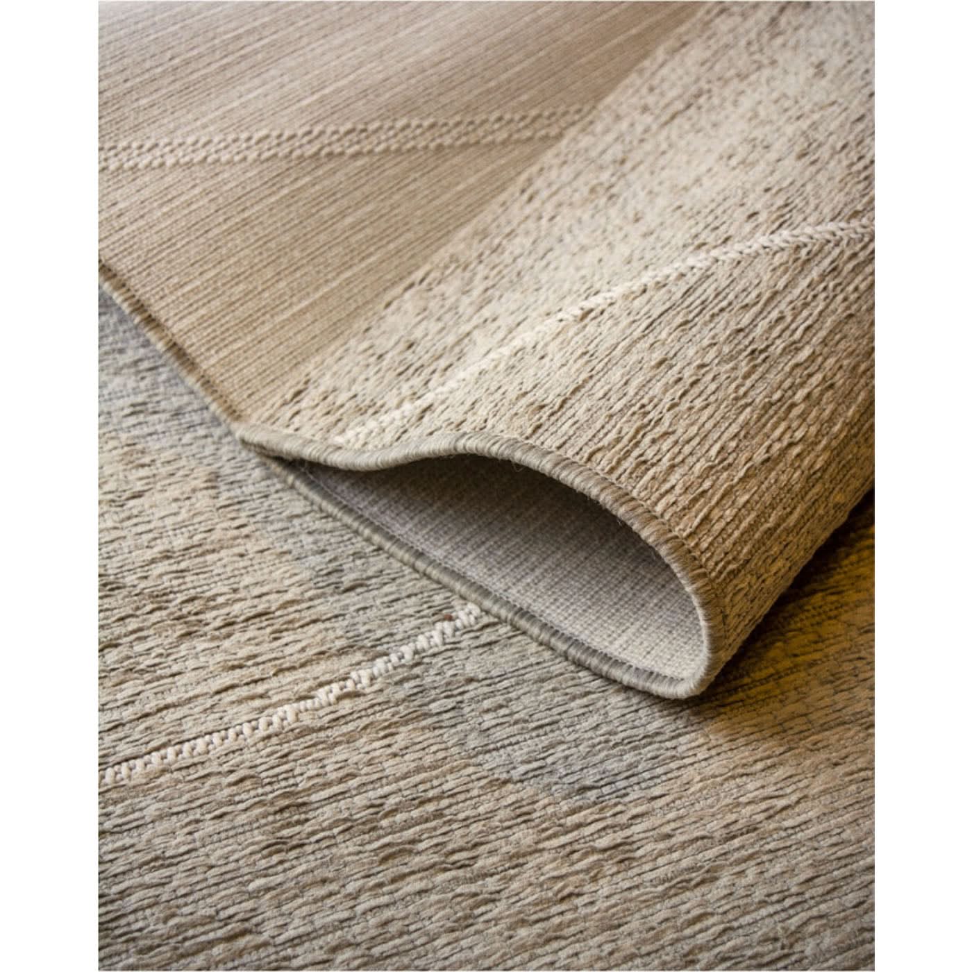 Spazio Home Textured Leaf Pattern Carpet - Image 6