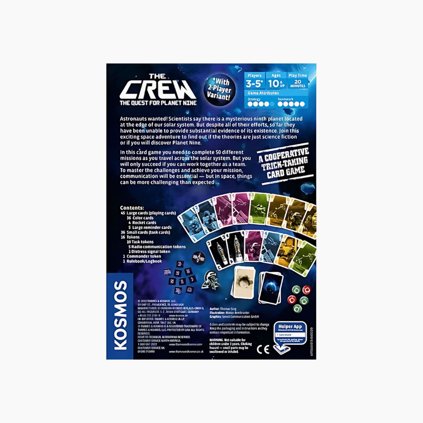 The Crew Quest of Planet Nine Board Game - Image 2