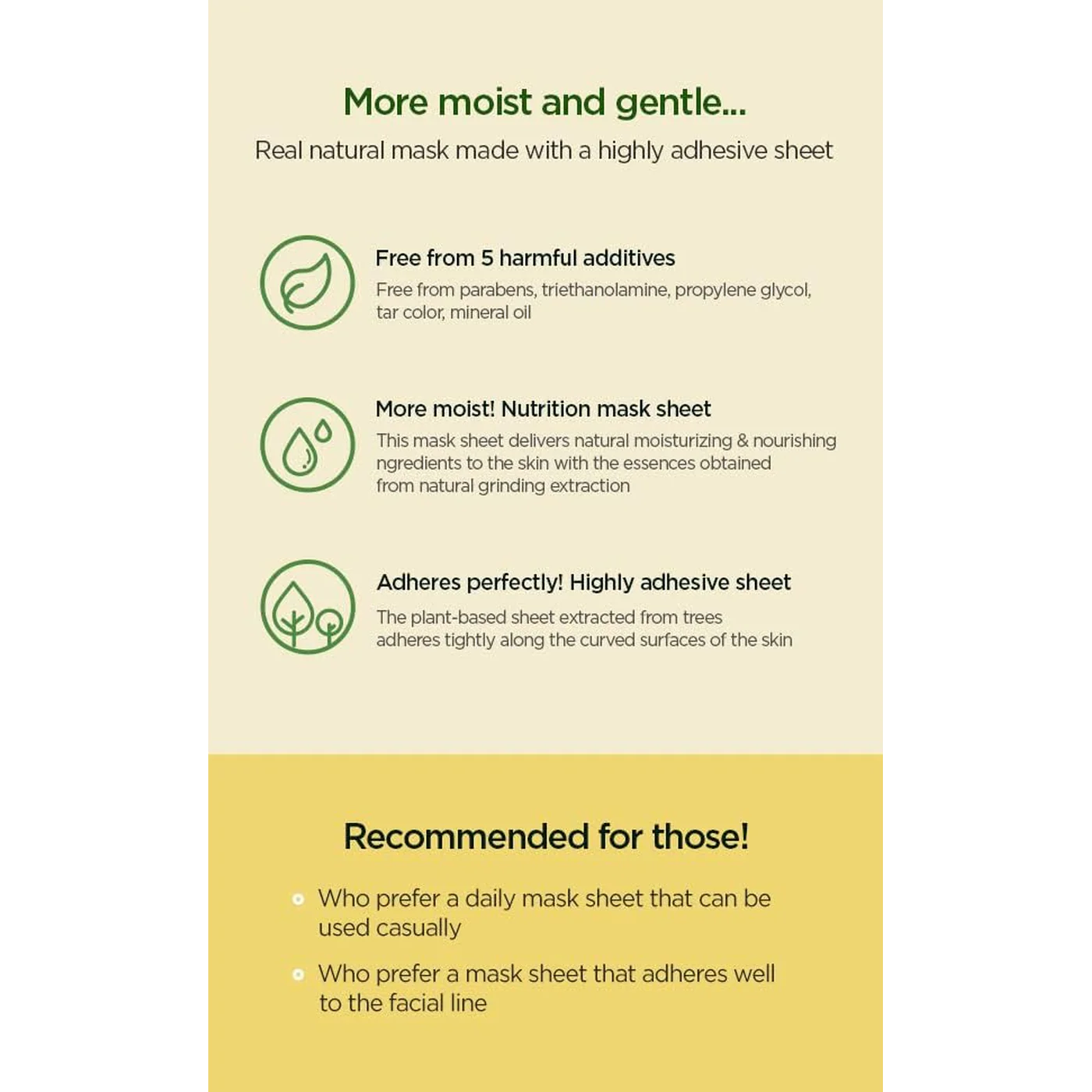 The Face Shop Real Nature Honey Face Mask - Image 4