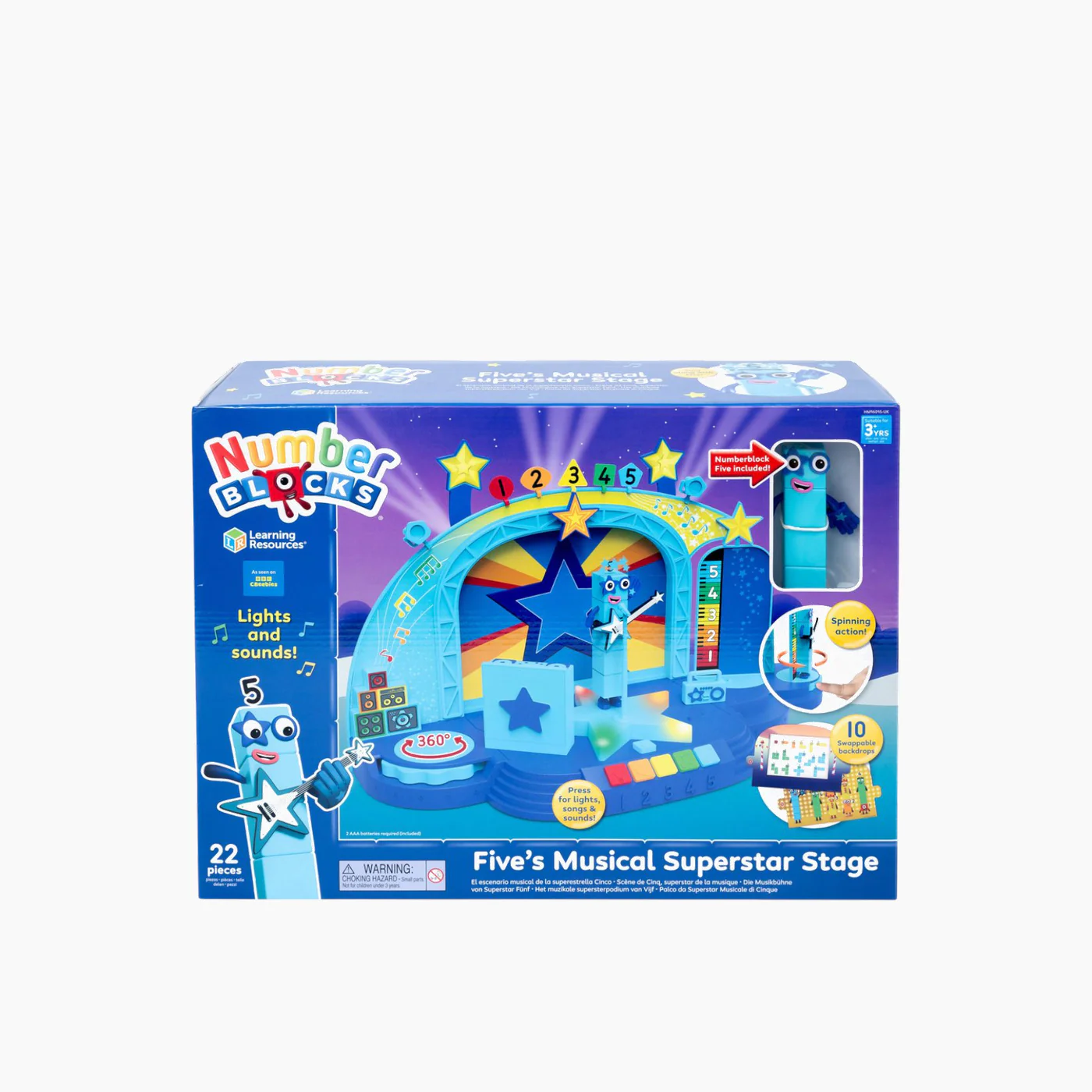 The Learning Resources - Numberblocks Five'S Musical Superstar Stage - Image 4