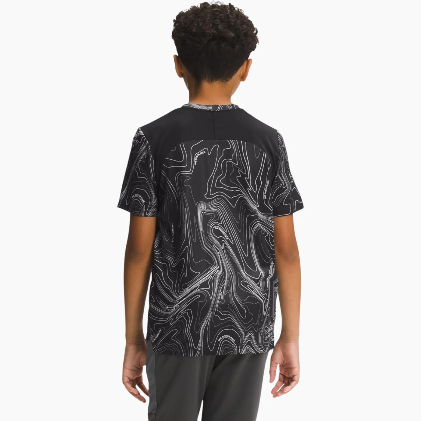The North Face Boy's Printed S/S Never Stop Tee - Image 2